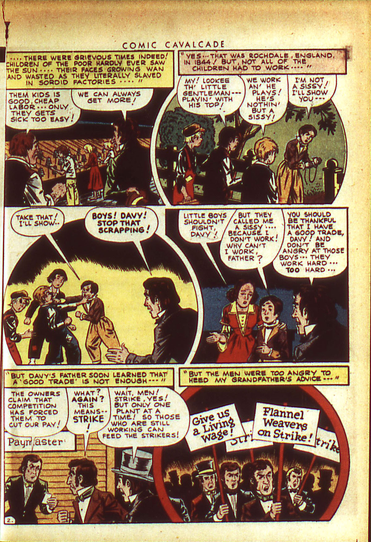 Read online Comic Cavalcade comic -  Issue #9 - 25