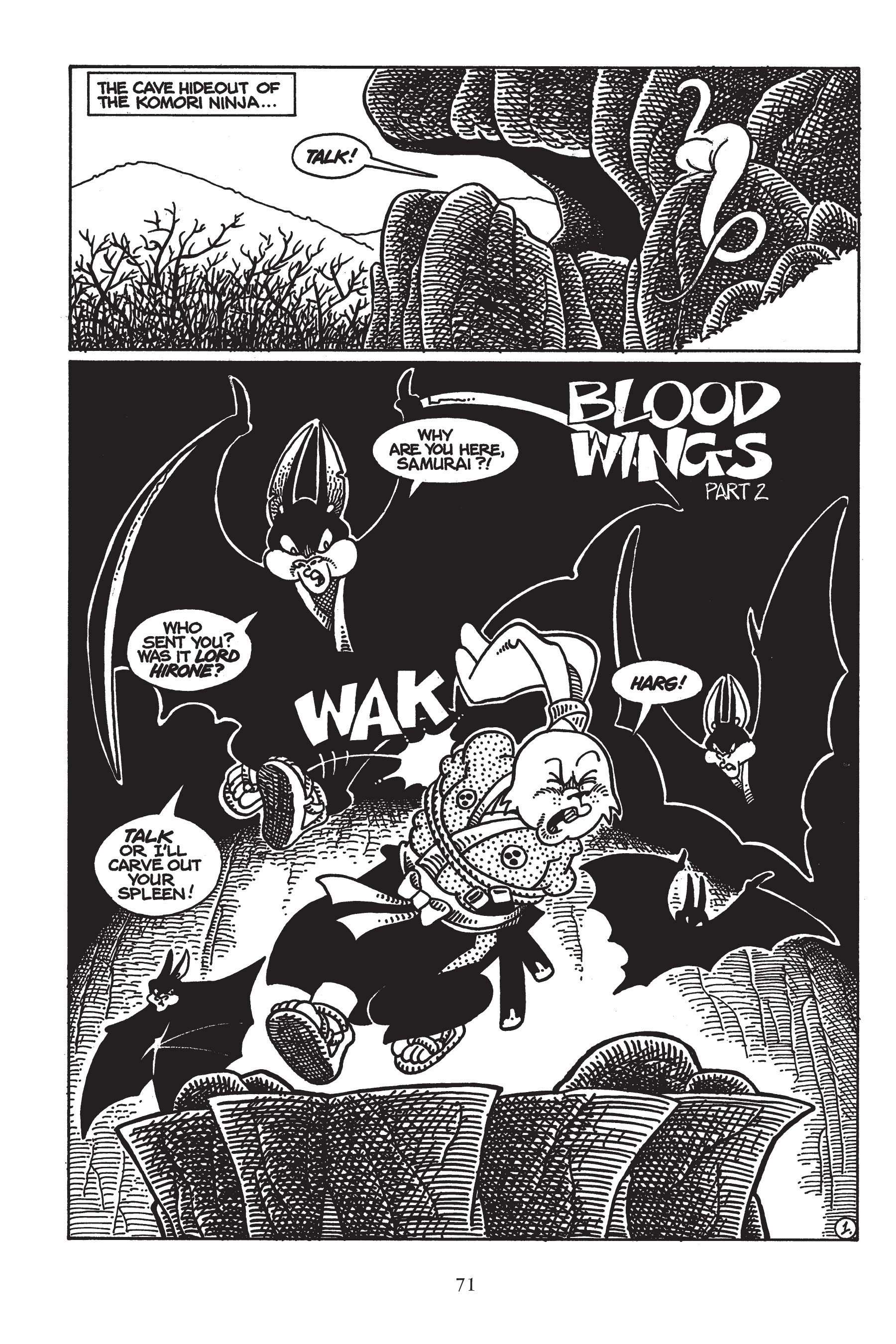 Read online Usagi Yojimbo (1987) comic -  Issue # _TPB 5 - 70