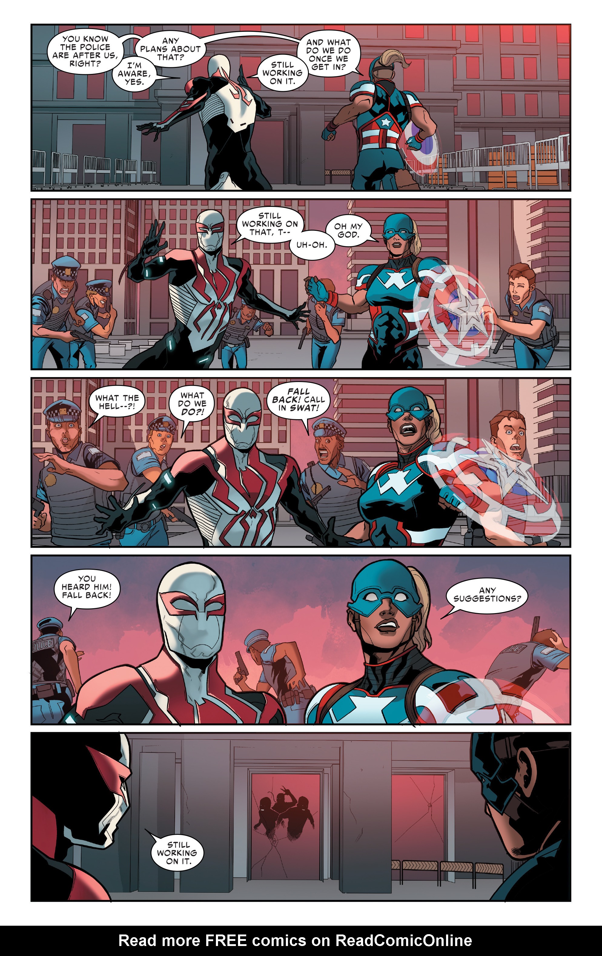 Read online Spider-Man 2099 (2015) comic -  Issue #18 - 21