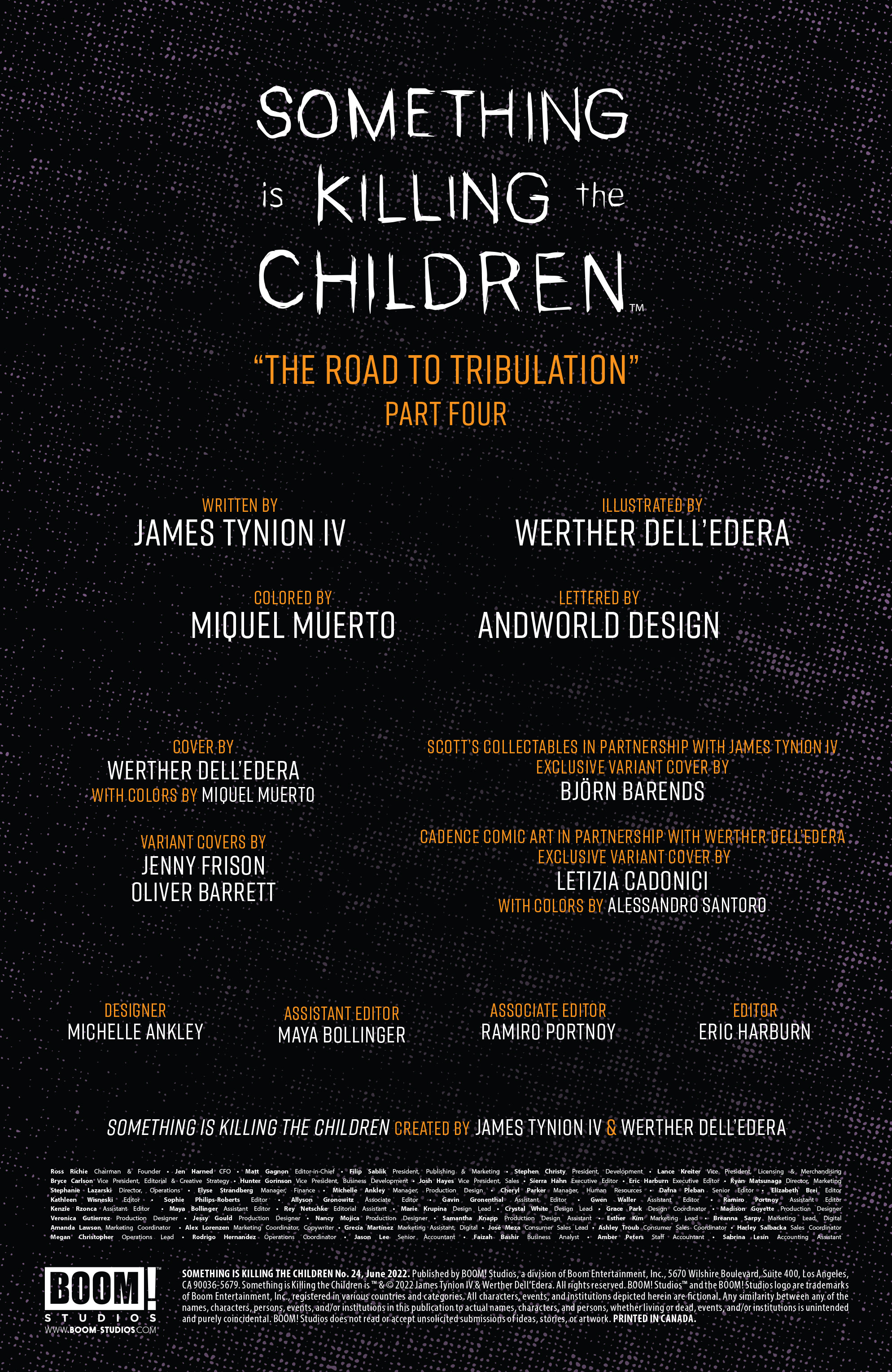 Read online Something is Killing the Children comic -  Issue #24 - 24