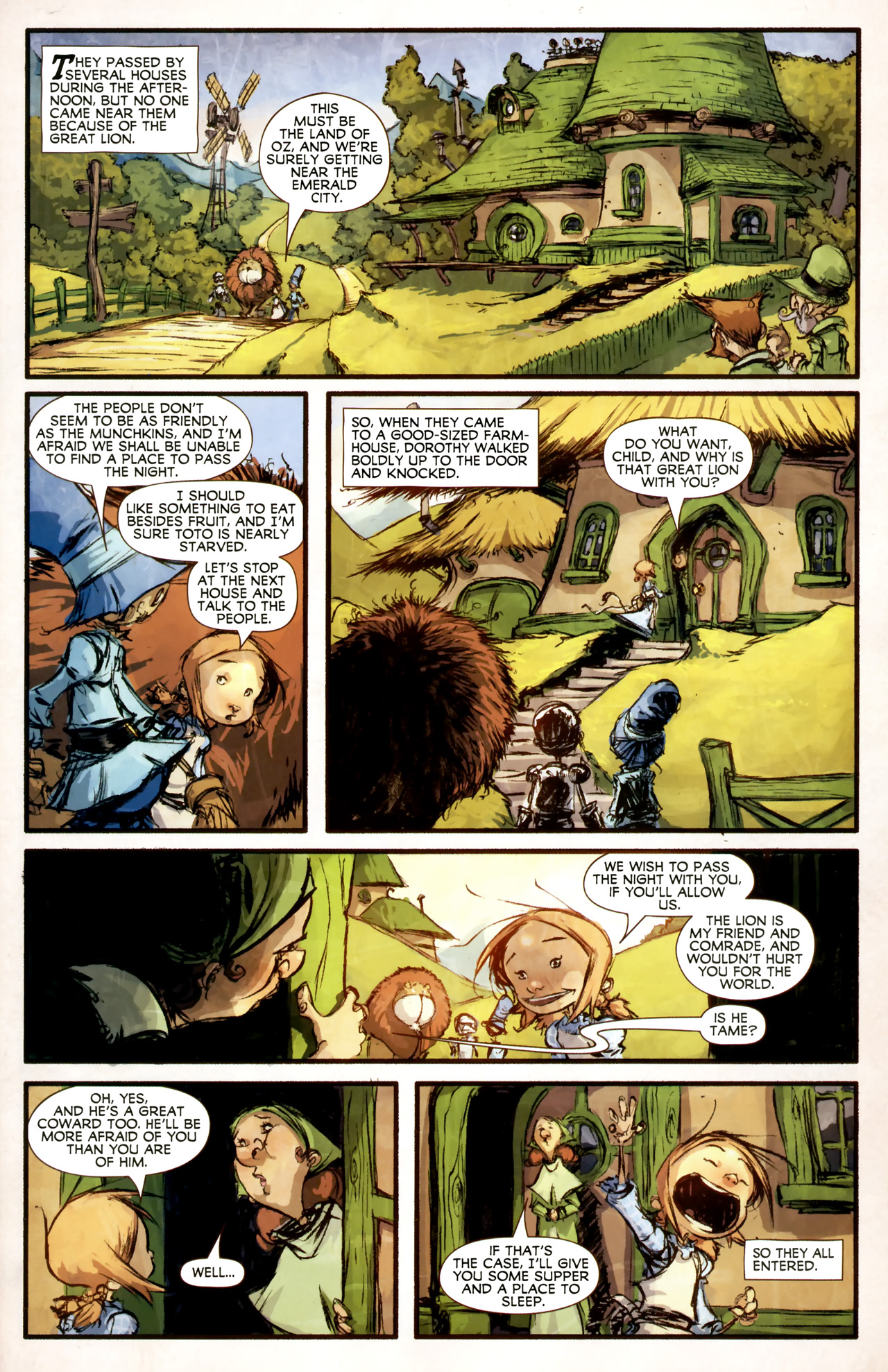 Read online The Wonderful Wizard of Oz comic -  Issue #4 - 4