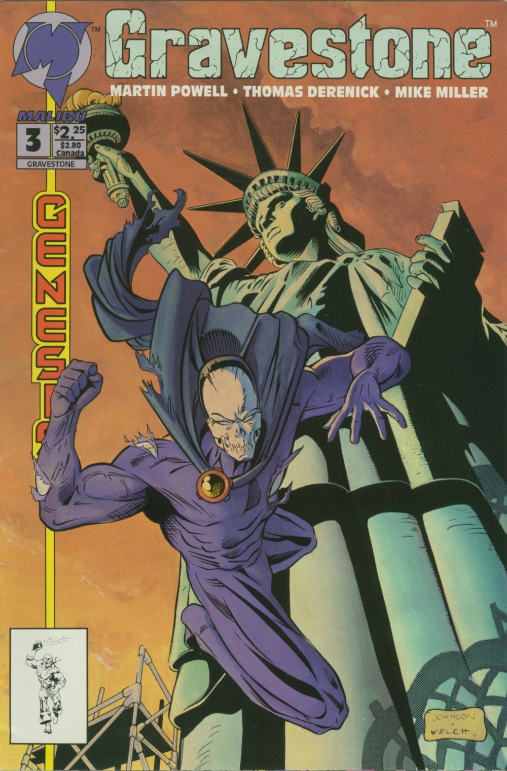 Read online Gravestone comic -  Issue #3 - 1