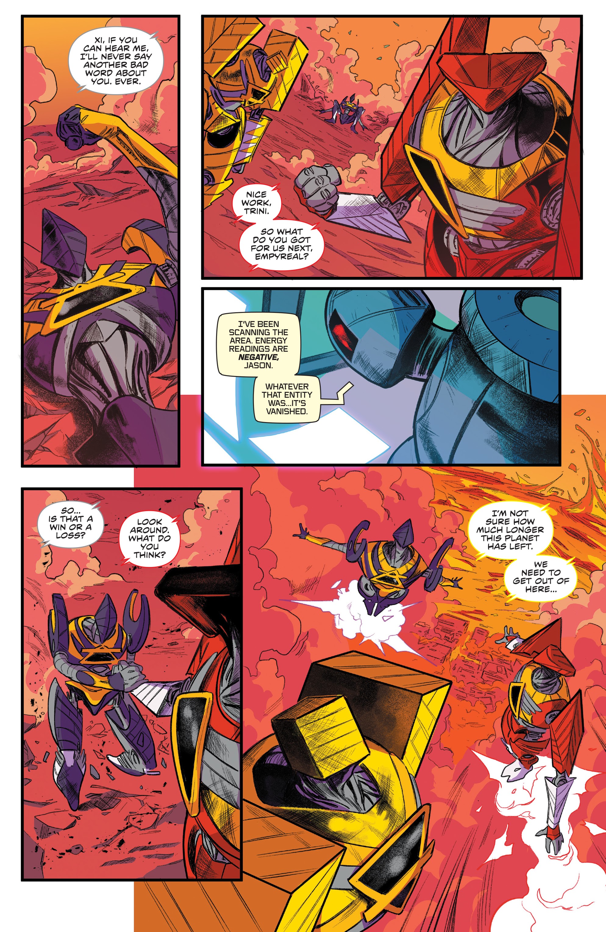Read online Mighty Morphin Power Rangers comic -  Issue #54 - 22