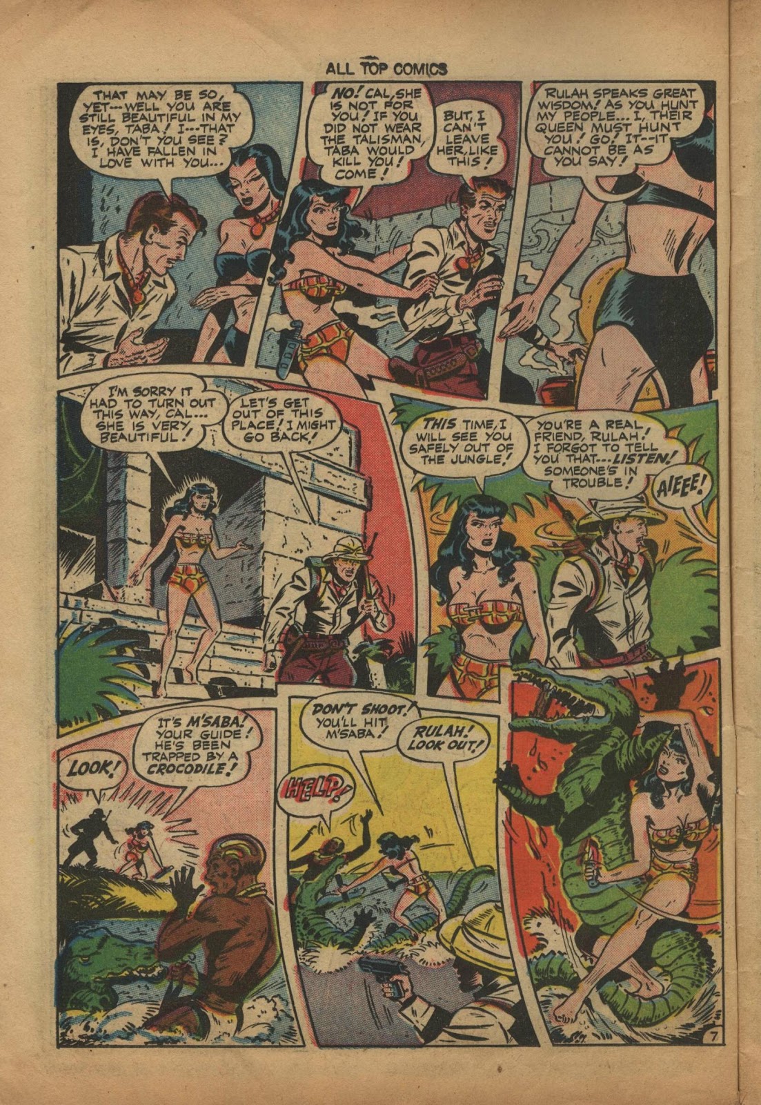 All Top Comics (1946) issue 9 - Page 8