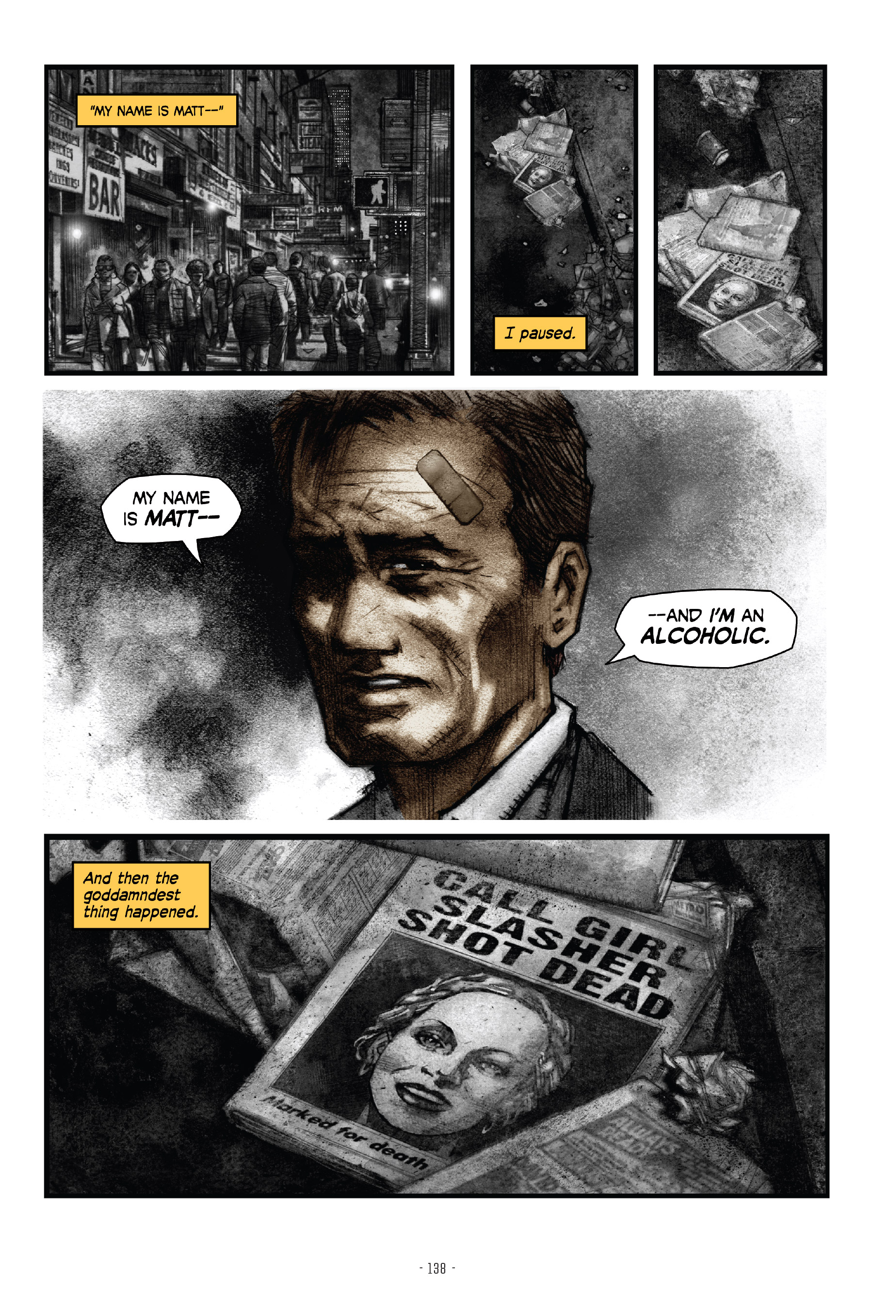 Read online Eight Million Ways To Die comic -  Issue # TPB - 136