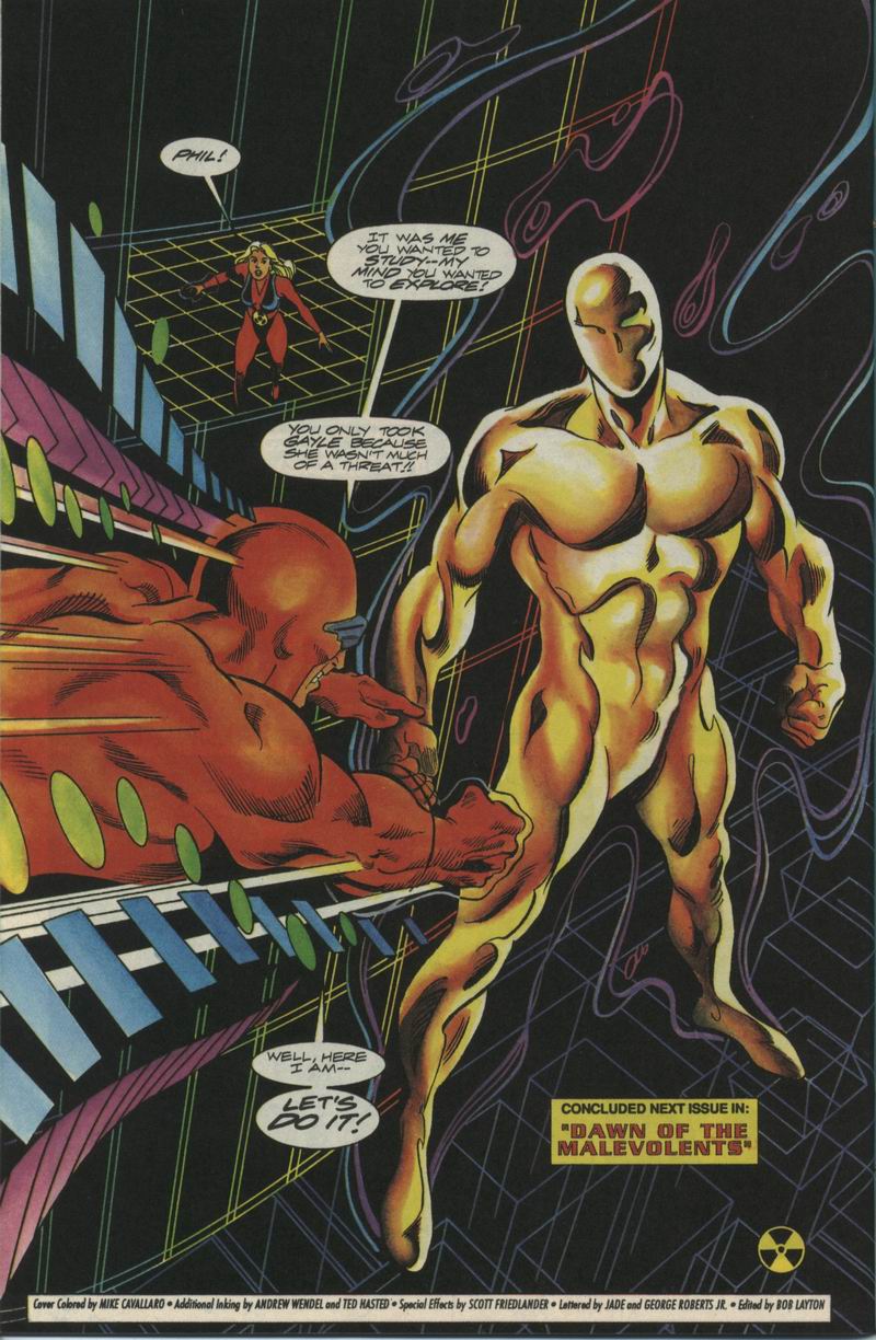 Read online Solar, Man of the Atom comic -  Issue #19 - 22