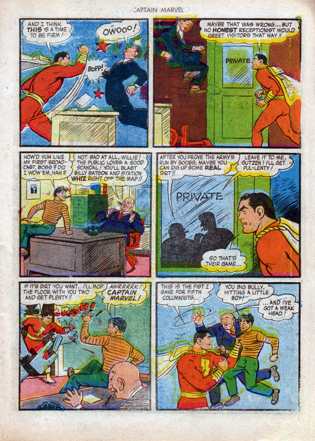 Read online Captain Marvel Adventures comic -  Issue #32 - 23