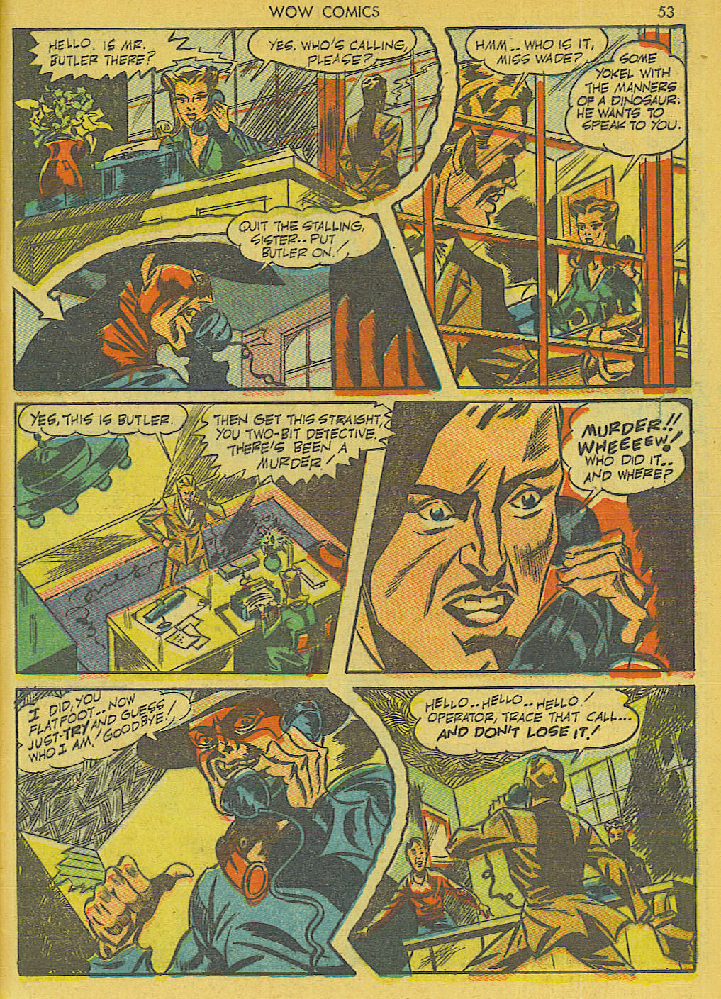 Read online Wow Comics comic -  Issue #6 - 53