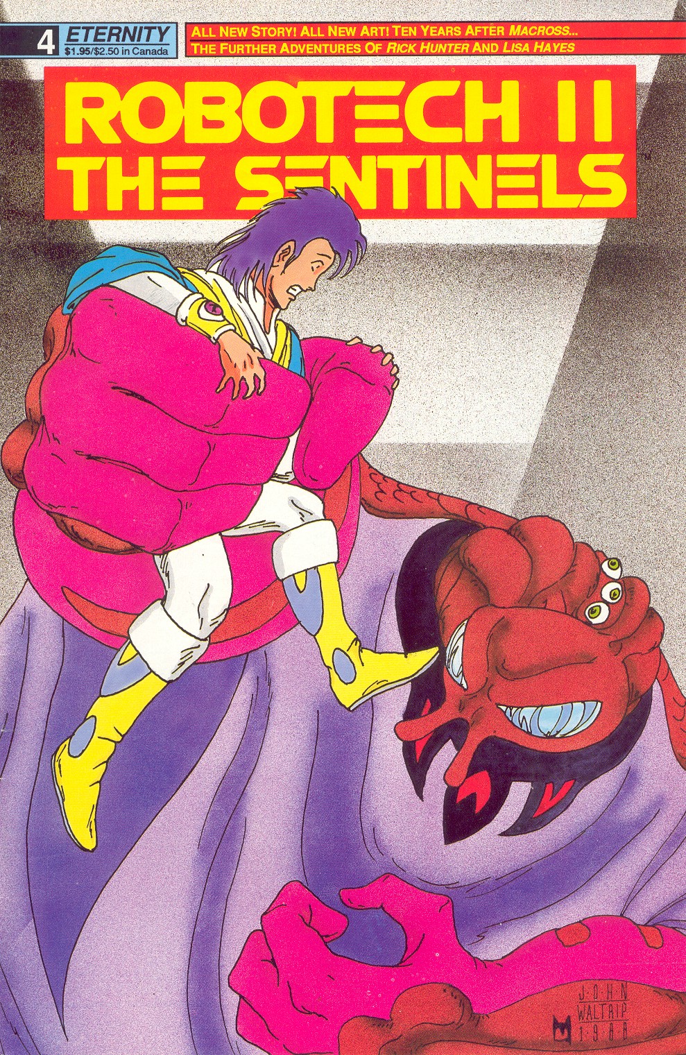 <{ $series->title }} issue Robotech II: The Sentinels Book 1 Issue #4 - Page 1