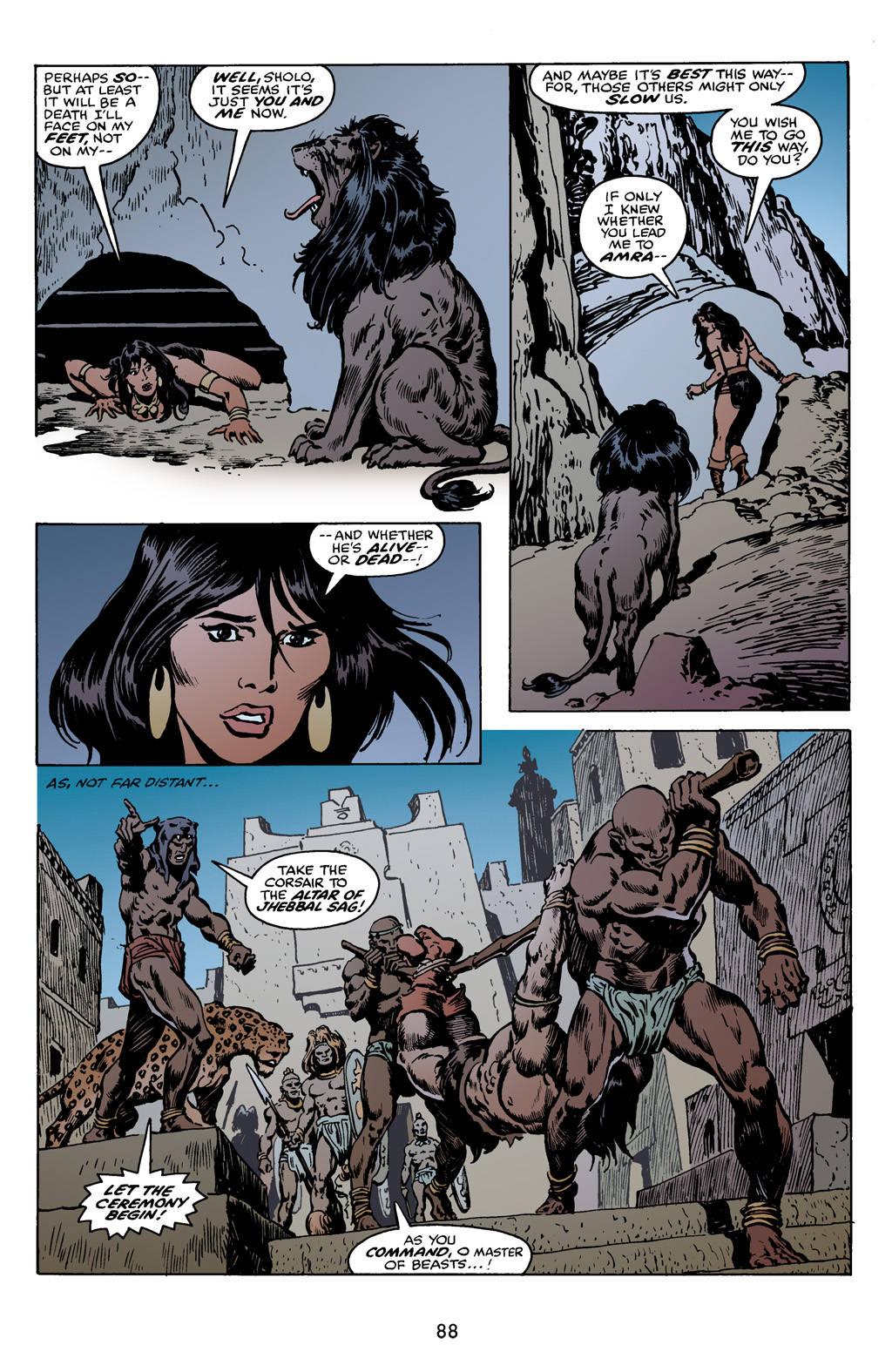 Read online The Chronicles of Conan comic -  Issue # TPB 12 (Part 1) - 89