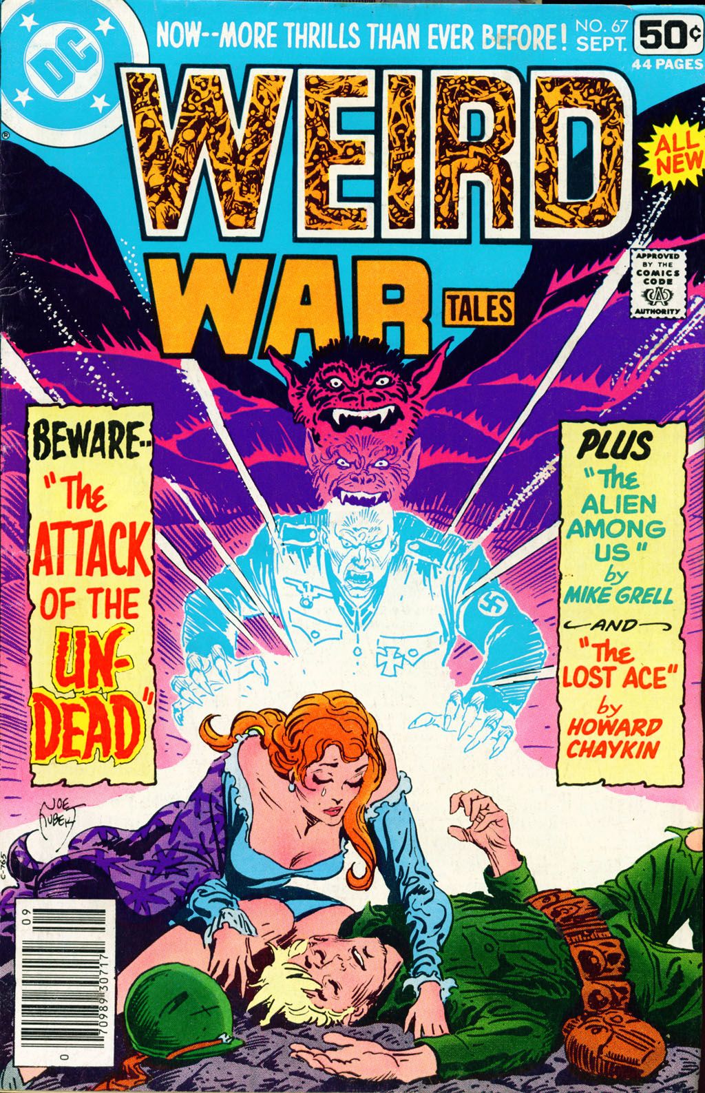 Read online Weird War Tales (1971) comic -  Issue #67 - 1