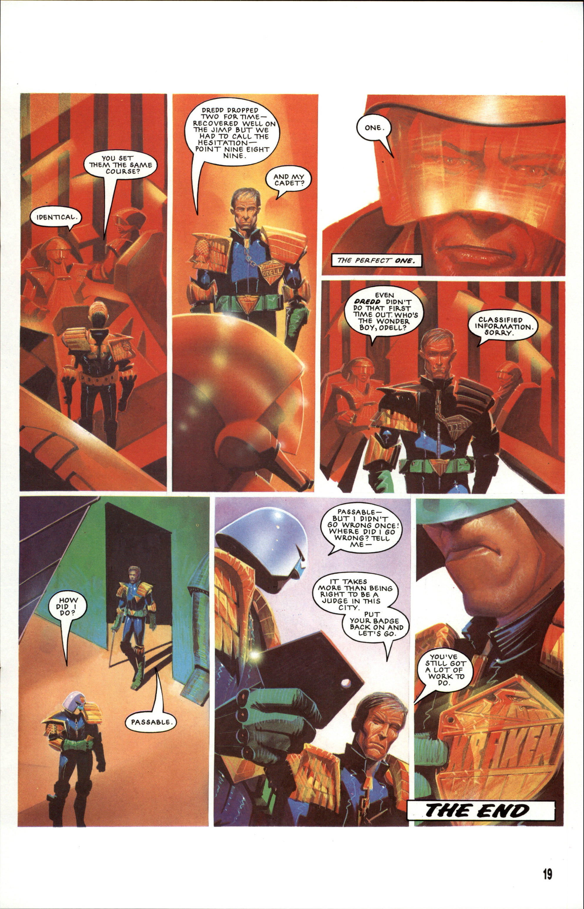 Read online Dredd Rules! comic -  Issue #9 - 21