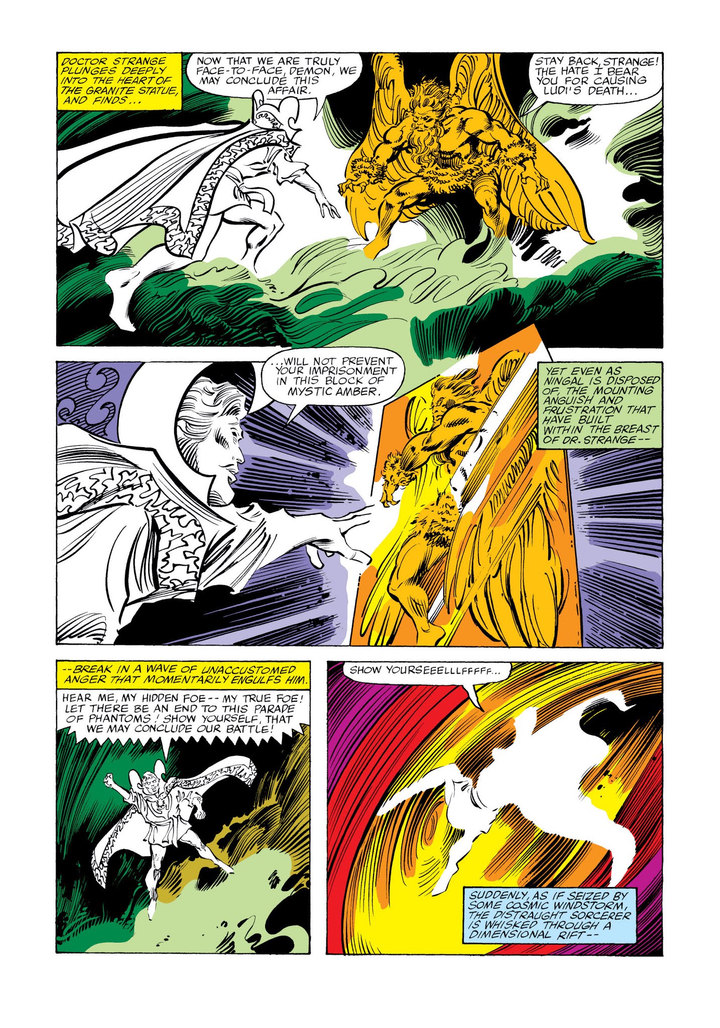 Read online Marvel Masterworks: Doctor Strange comic -  Issue # TPB 7 (Part 3) - 71