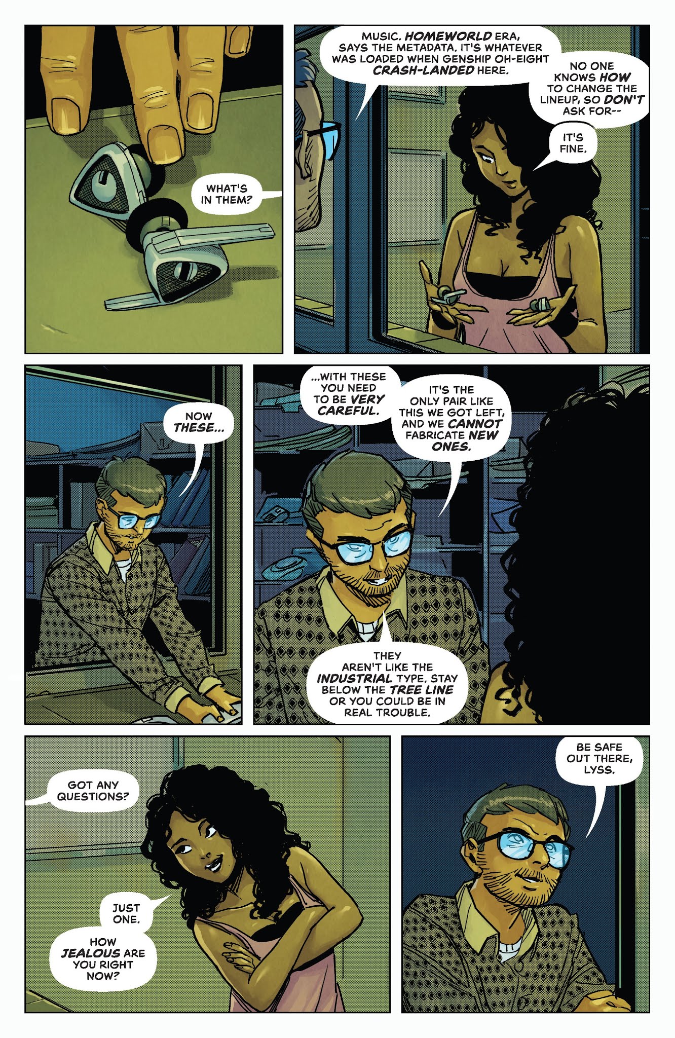 Read online Outpost Zero comic -  Issue #5 - 4