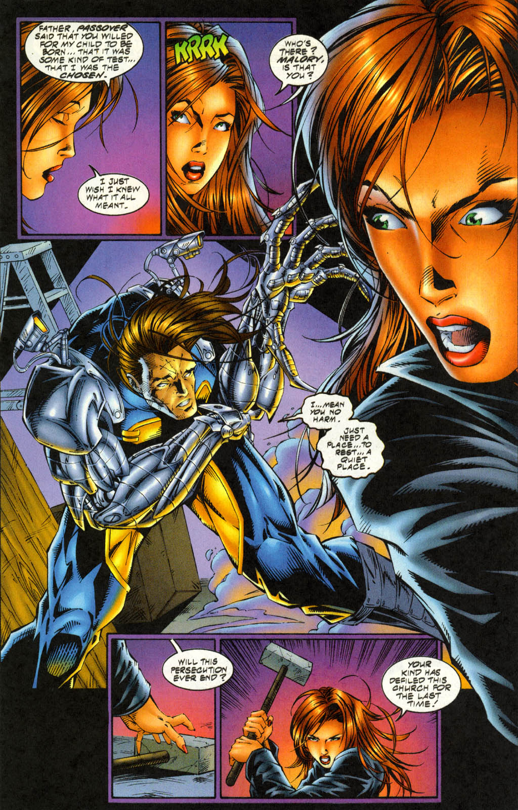 Read online Avengelyne (1996) comic -  Issue #4 - 8
