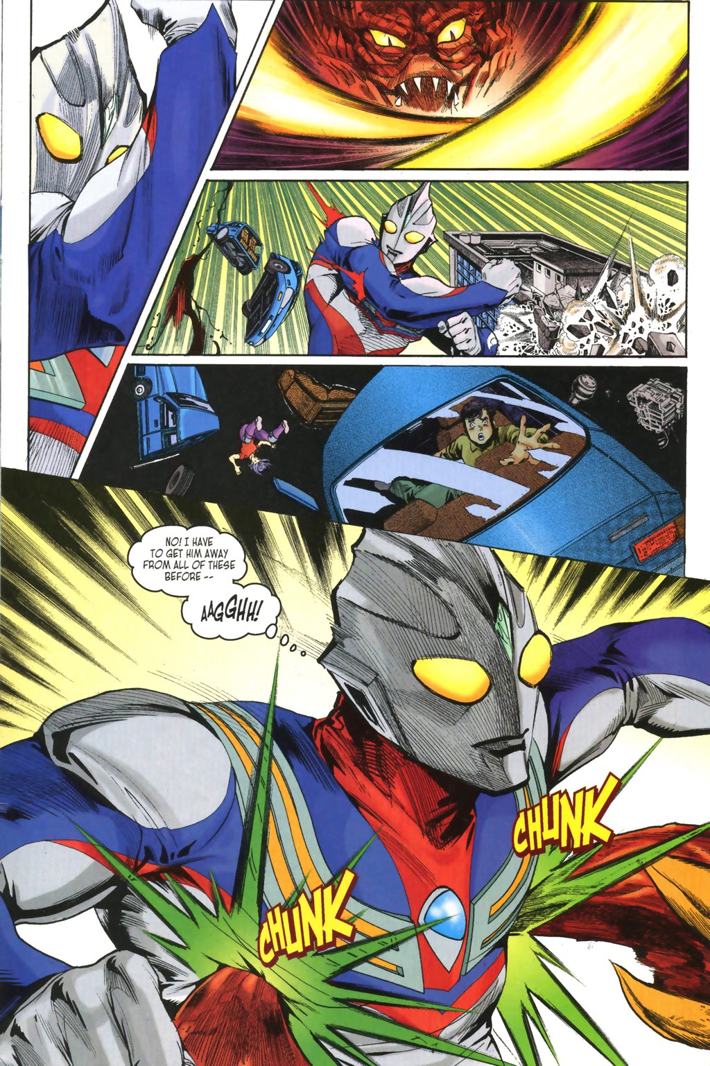 Read online Ultraman Tiga comic -  Issue #8 - 21