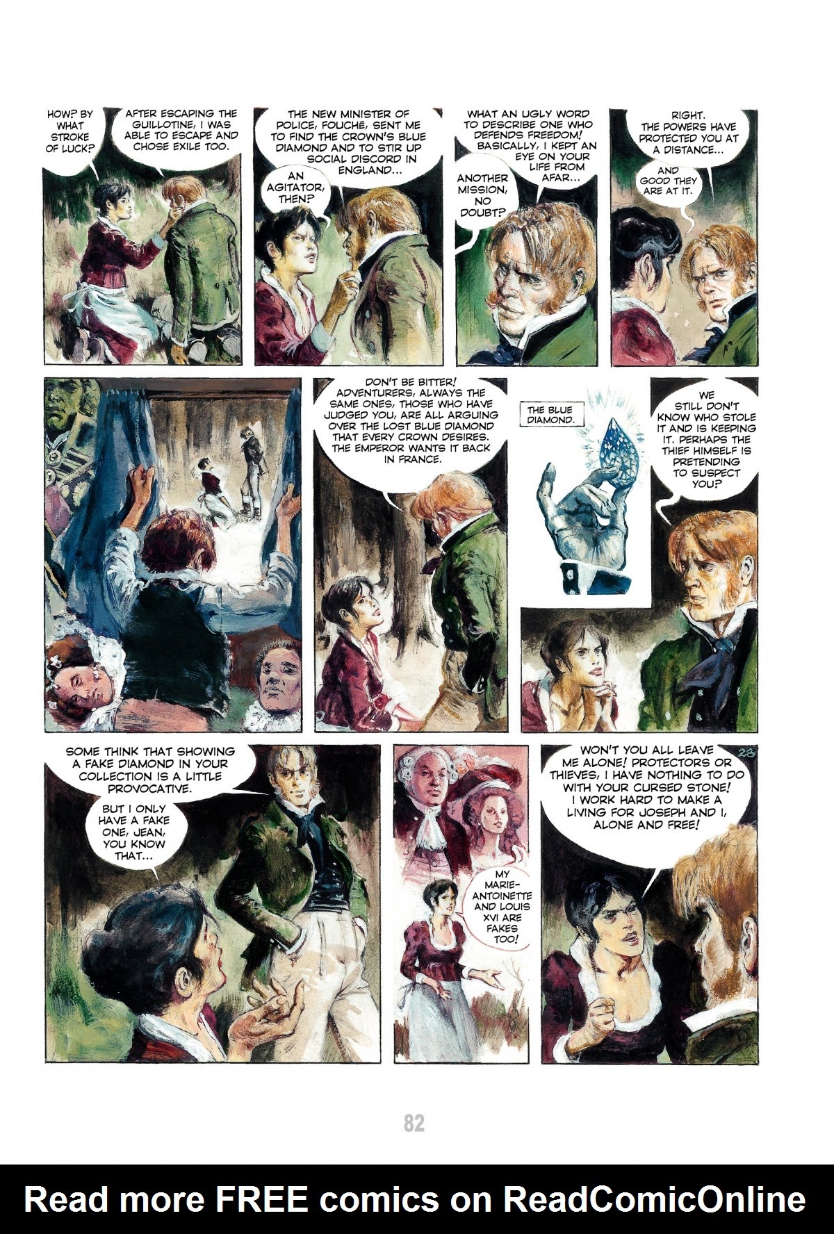 Read online The Fascinating Madame Tussaud comic -  Issue # TPB - 84