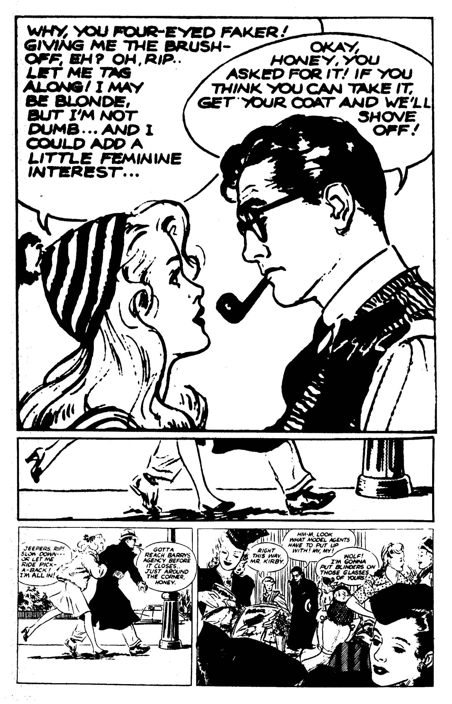 Read online Official Rip Kirby comic -  Issue #1 - 9