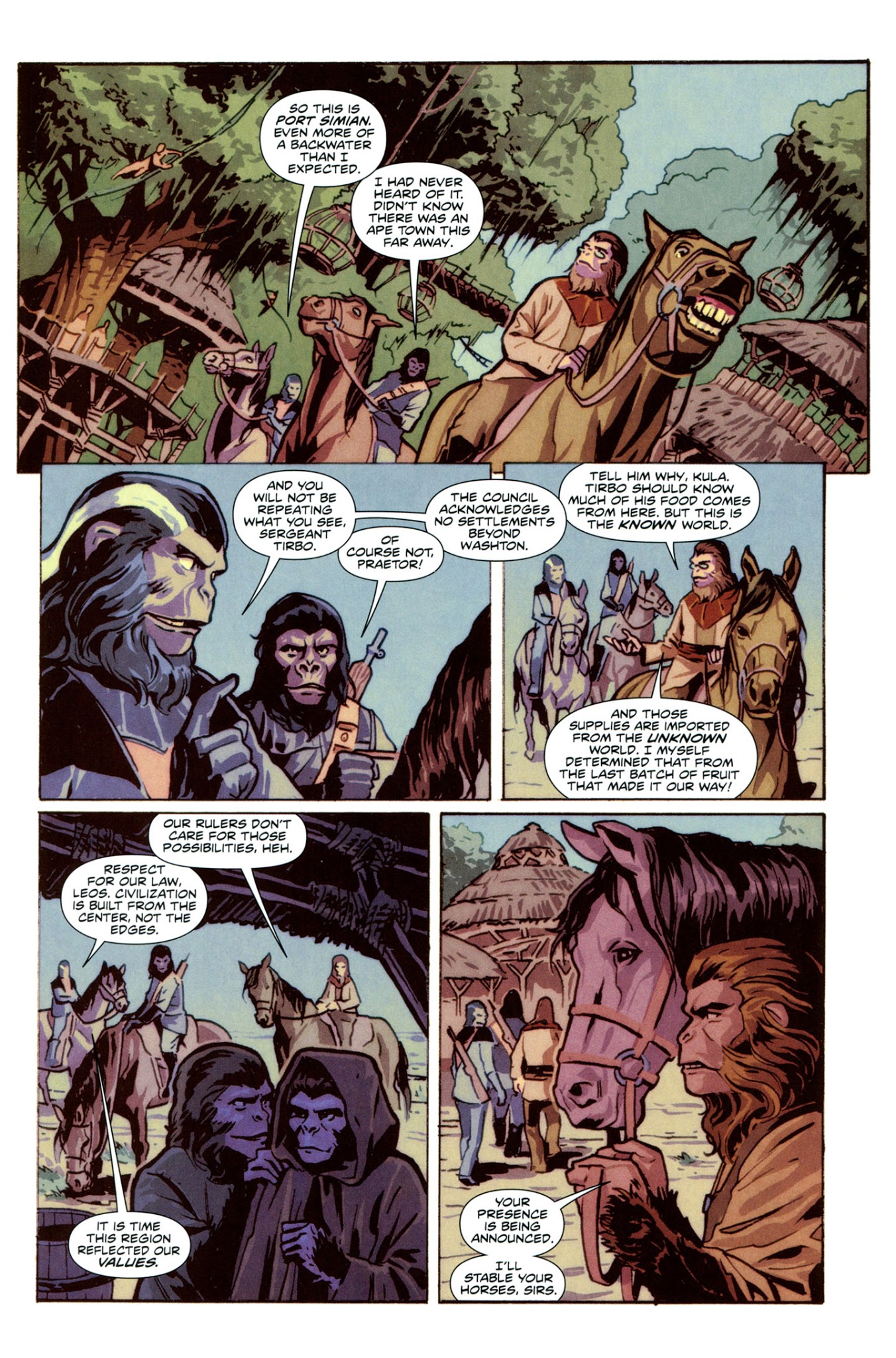 Read online Planet of the Apes (2011) comic -  Issue # _Annual 1 - 20
