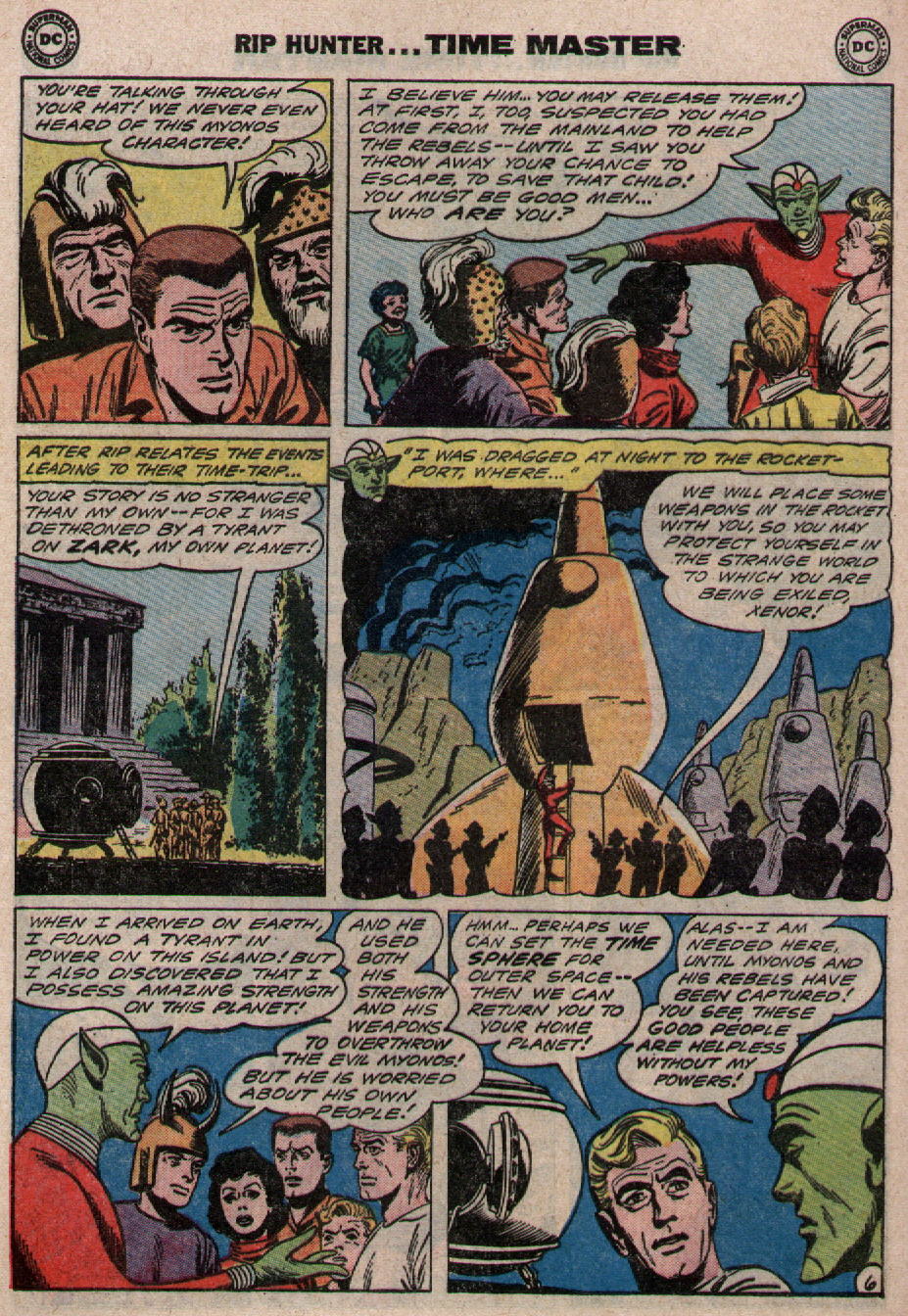 Read online Rip Hunter...Time Master comic -  Issue #9 - 8