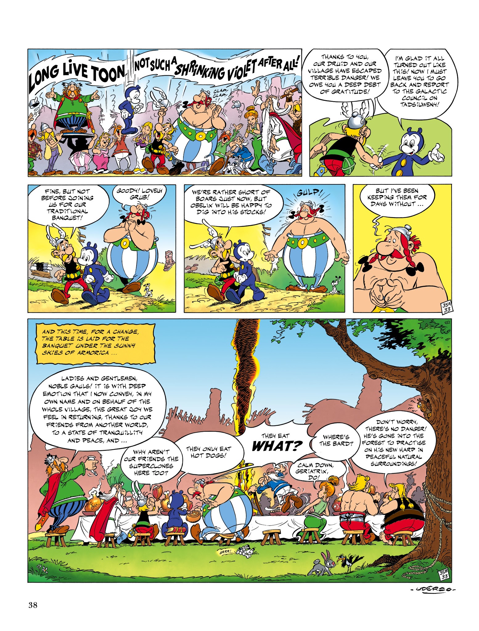 Read online Asterix comic -  Issue #33 - 39