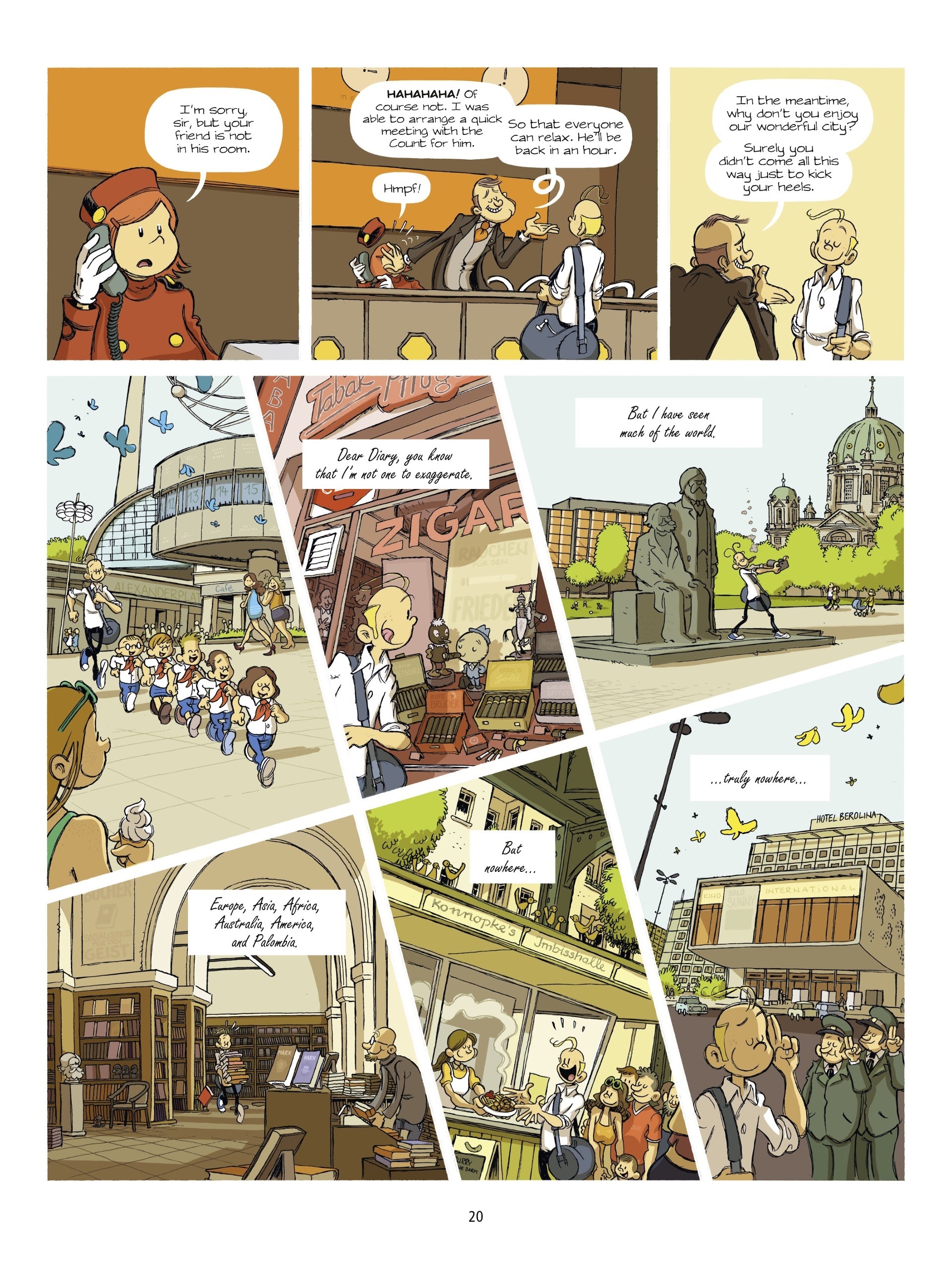 Read online Spirou In Berlin comic -  Issue # Full - 20