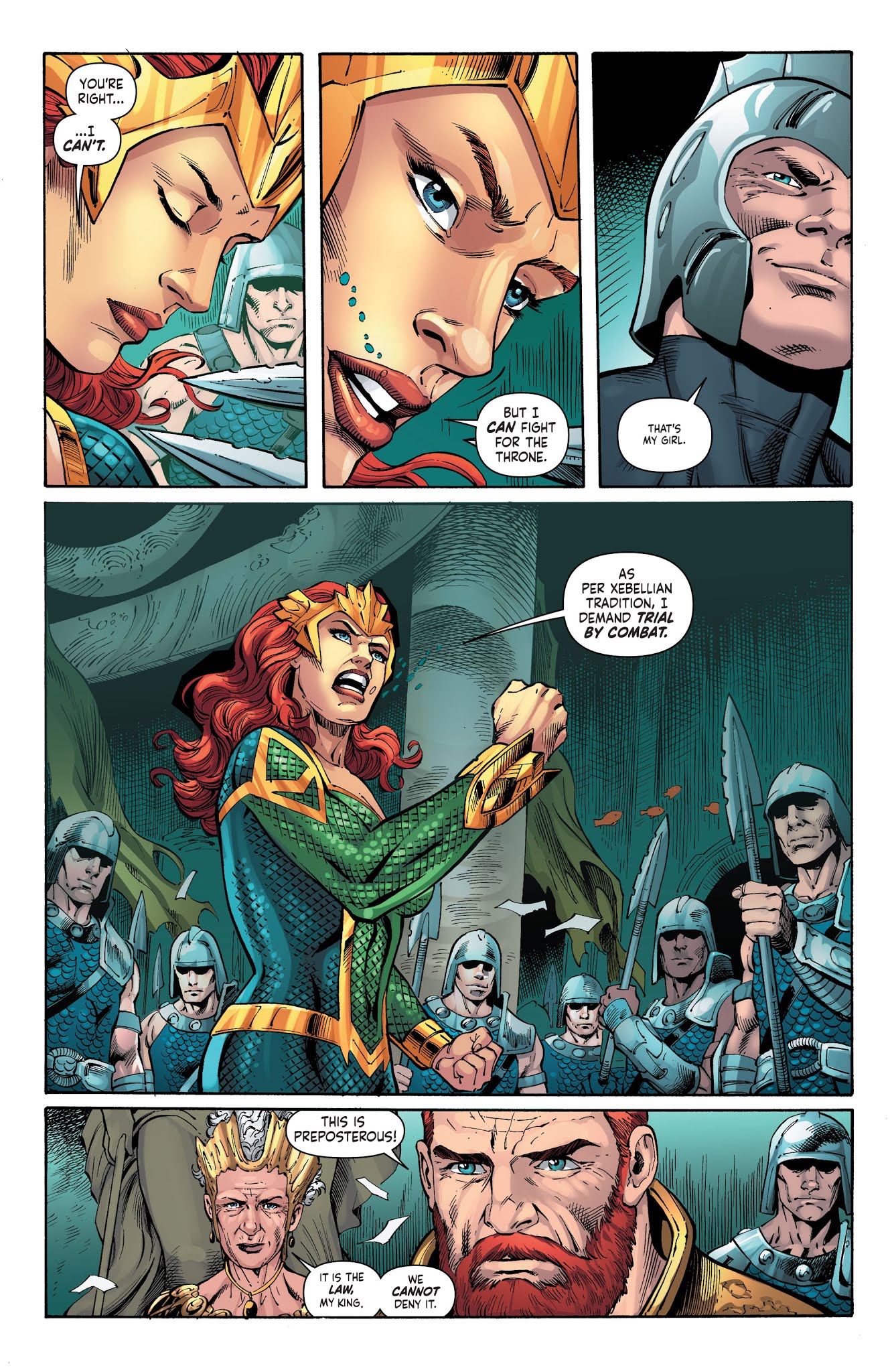 Read online Mera: Queen of Atlantis comic -  Issue #5 - 23