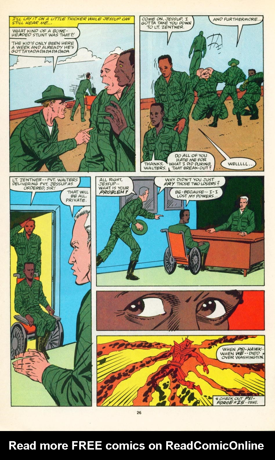 Read online Psi-Force comic -  Issue #27 - 28