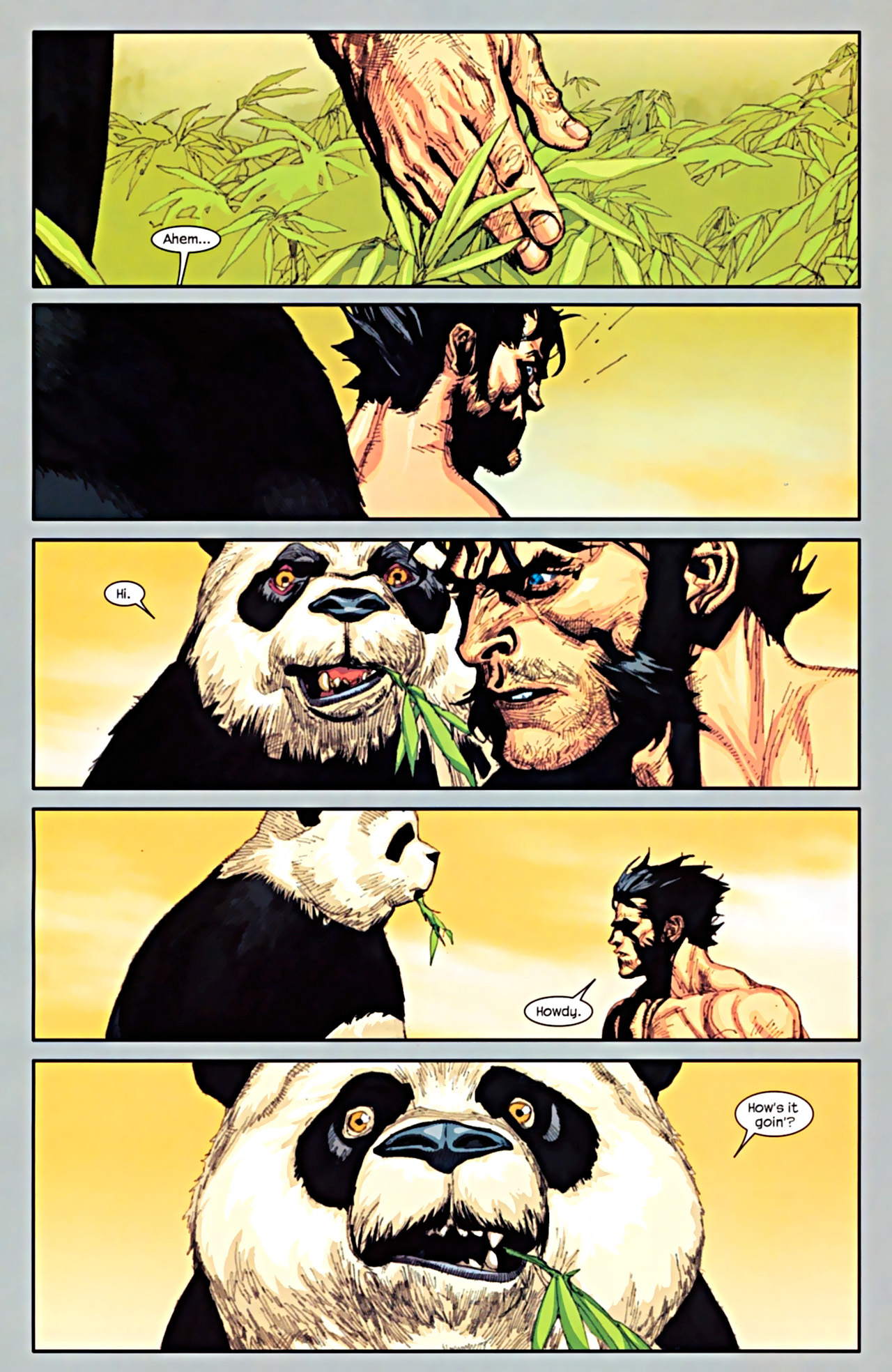 Read online Ultimate Wolverine vs. Hulk comic -  Issue #5 - 4
