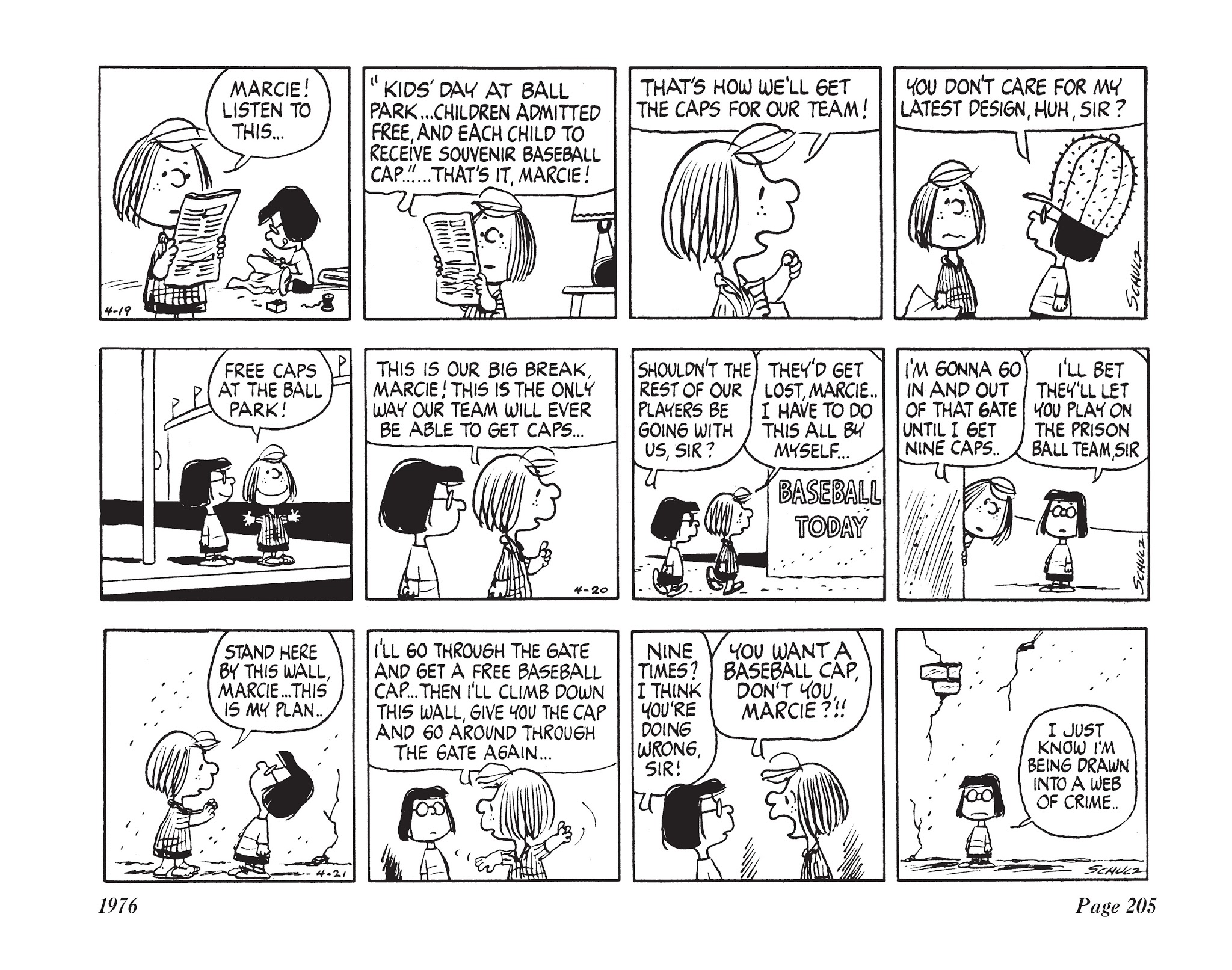 Read online The Complete Peanuts comic -  Issue # TPB 13 - 221