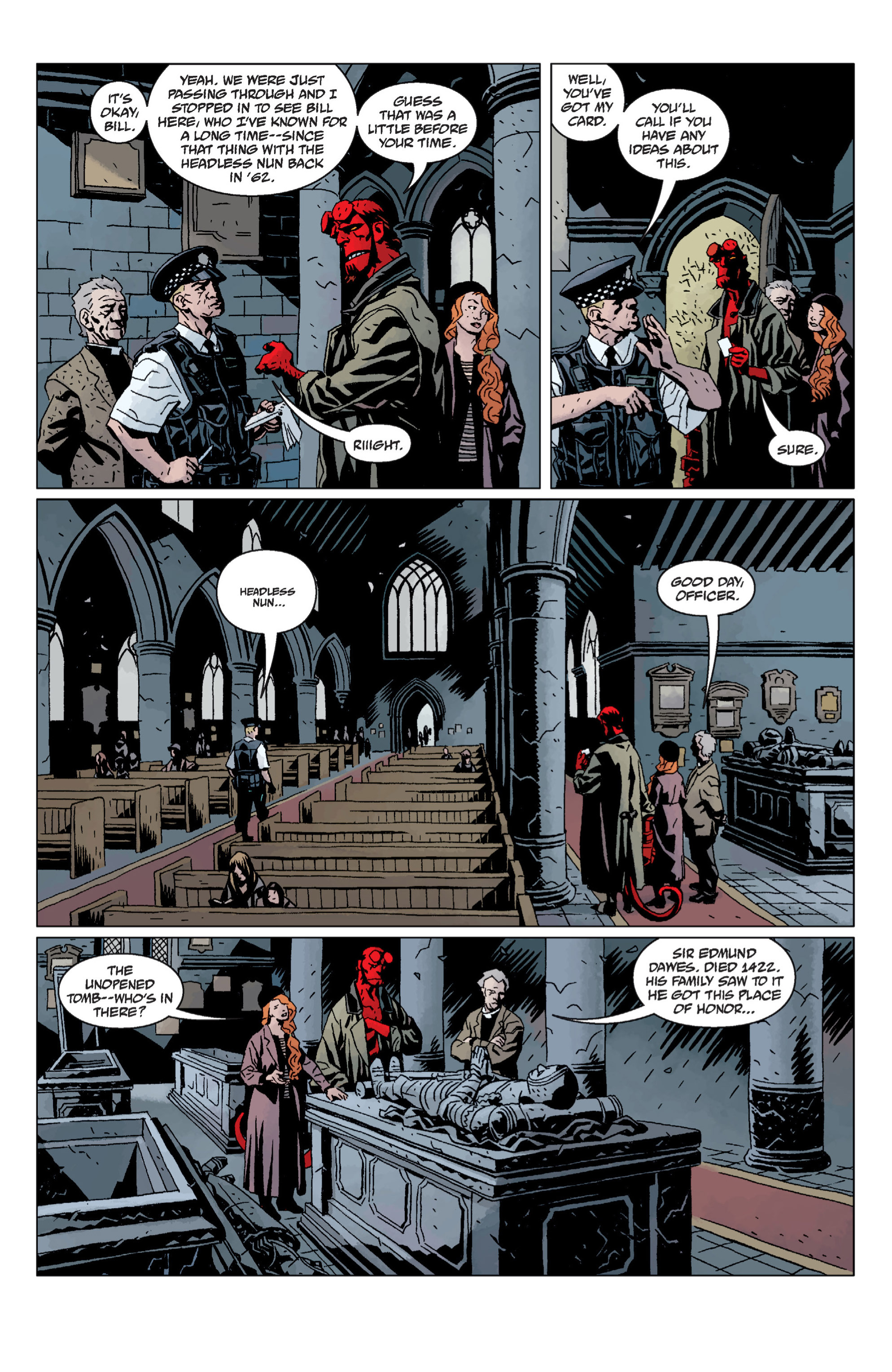 Read online Hellboy comic -  Issue #12 - 12