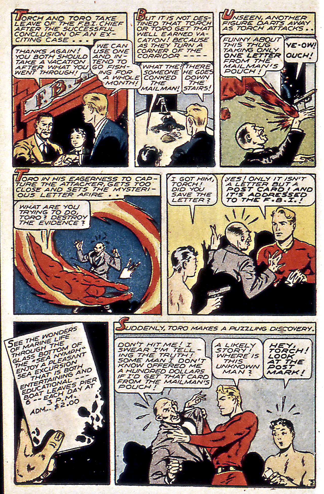 Read online The Human Torch (1940) comic -  Issue #19 - 15