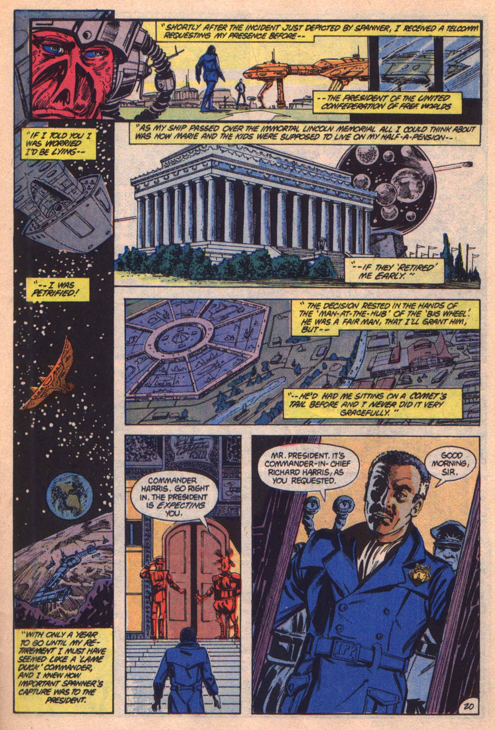 Read online Spanner's Galaxy comic -  Issue #1 - 21