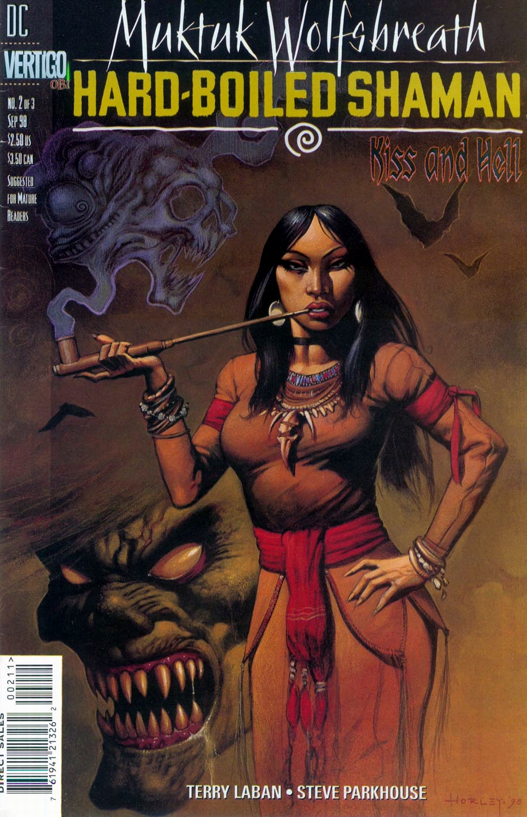 Read online Muktuk Wolfsbreath: Hard-Boiled Shaman comic -  Issue #2 - 1