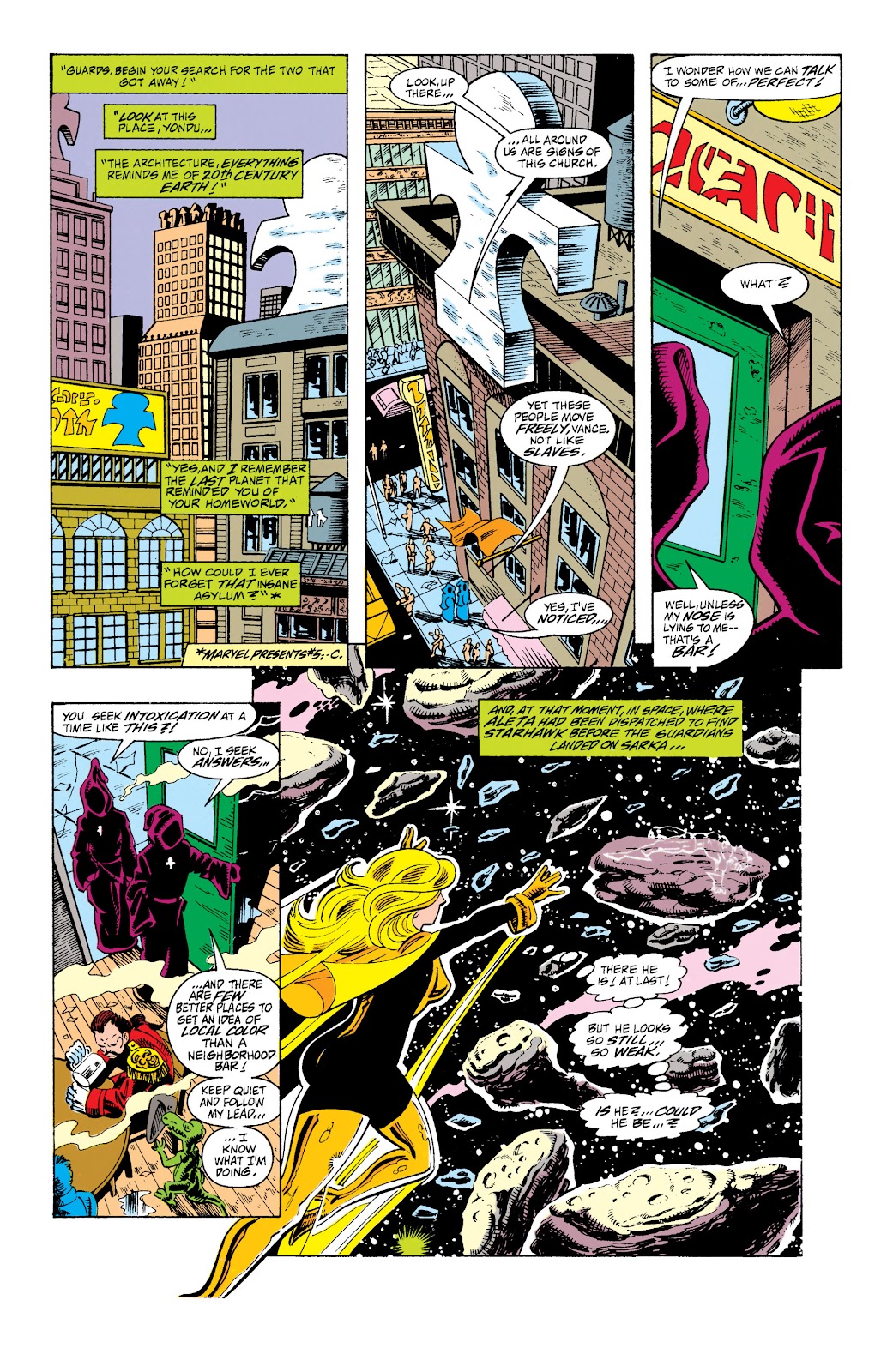 Guardians of the Galaxy (1990) issue TPB Guardians of the Galaxy by Jim Valentino 2 (Part 2) - Page 43