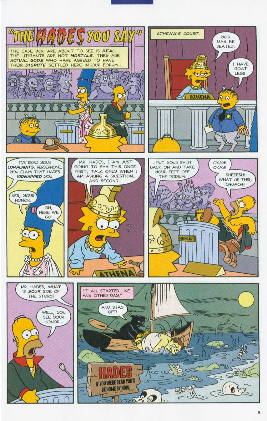 Read online Simpsons Comics comic -  Issue #70 - 10