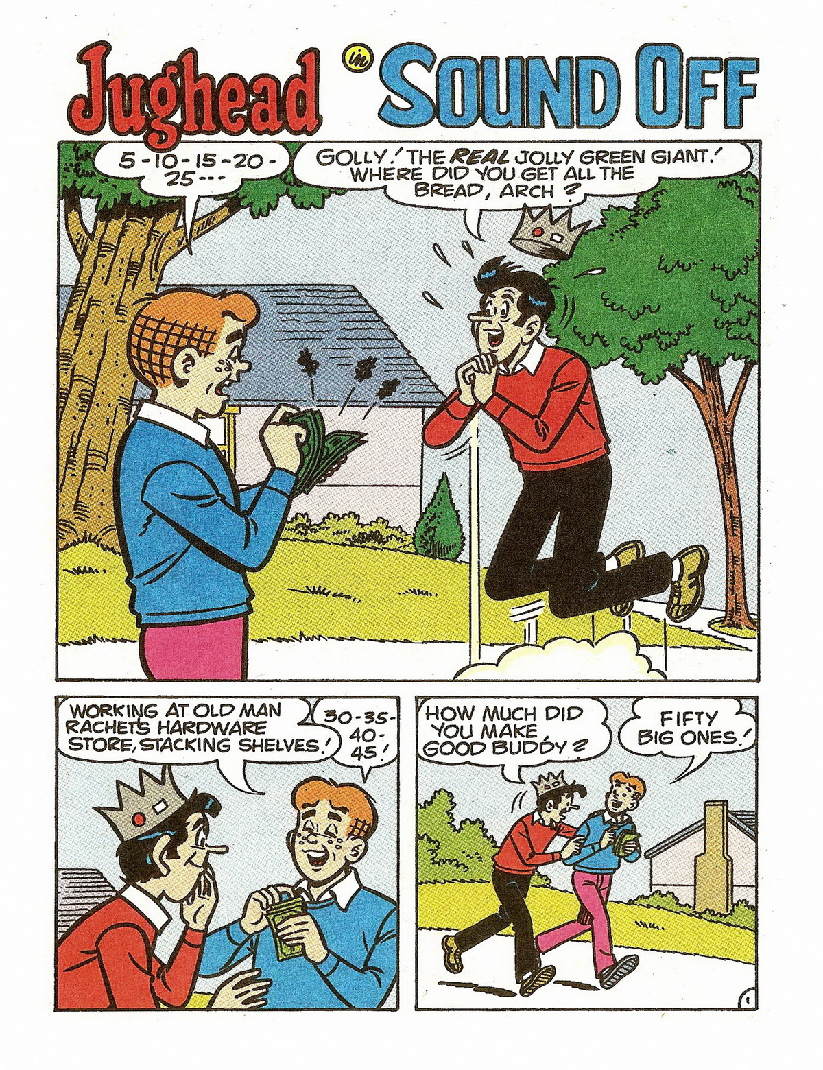 Read online Jughead's Double Digest Magazine comic -  Issue #68 - 108