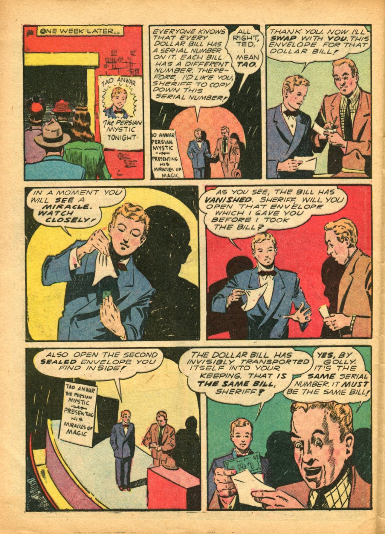 Read online Super-Magician Comics comic -  Issue #5 - 51