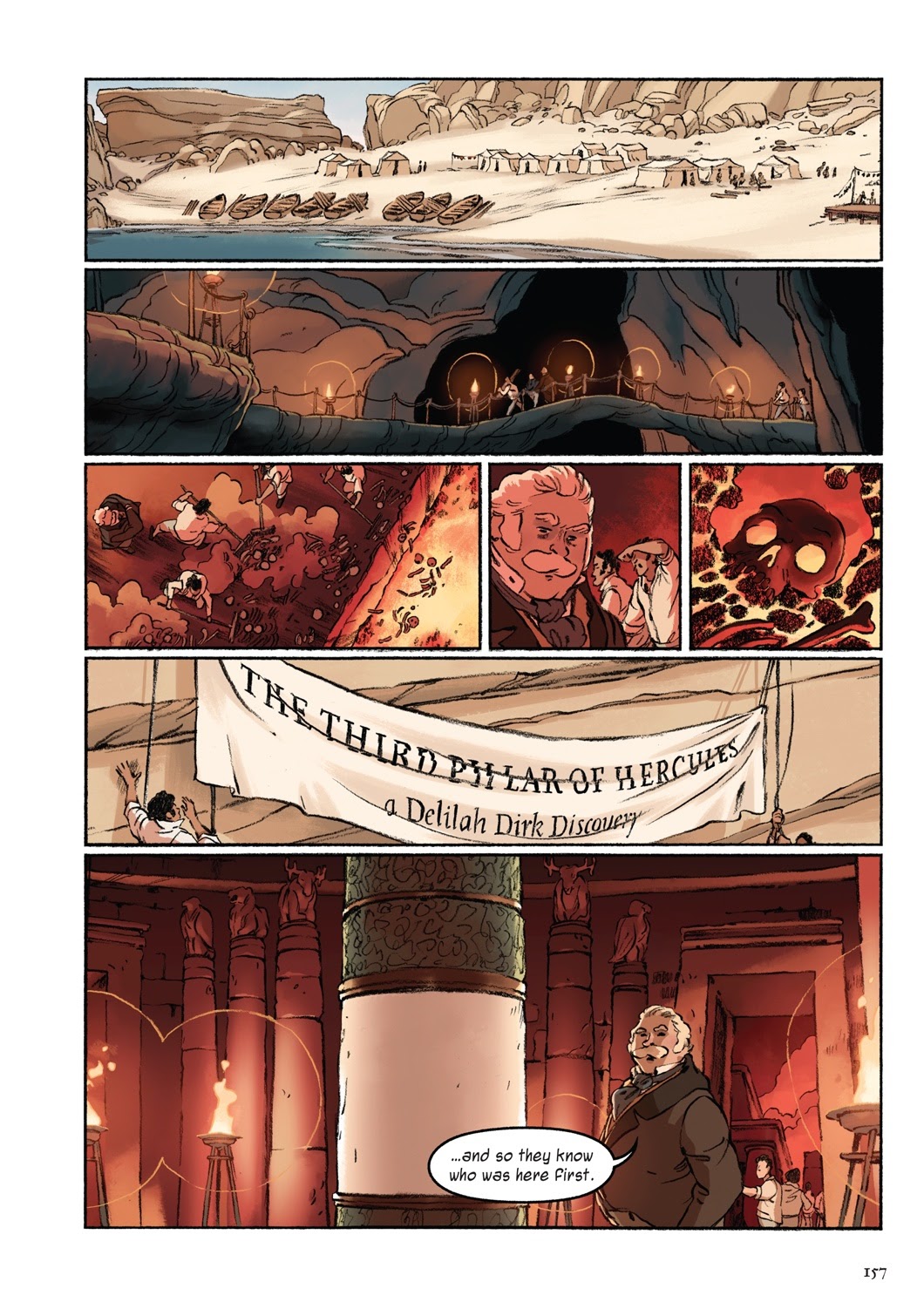 Read online Delilah Dirk and the Pillars of Hercules comic -  Issue # TPB (Part 2) - 50