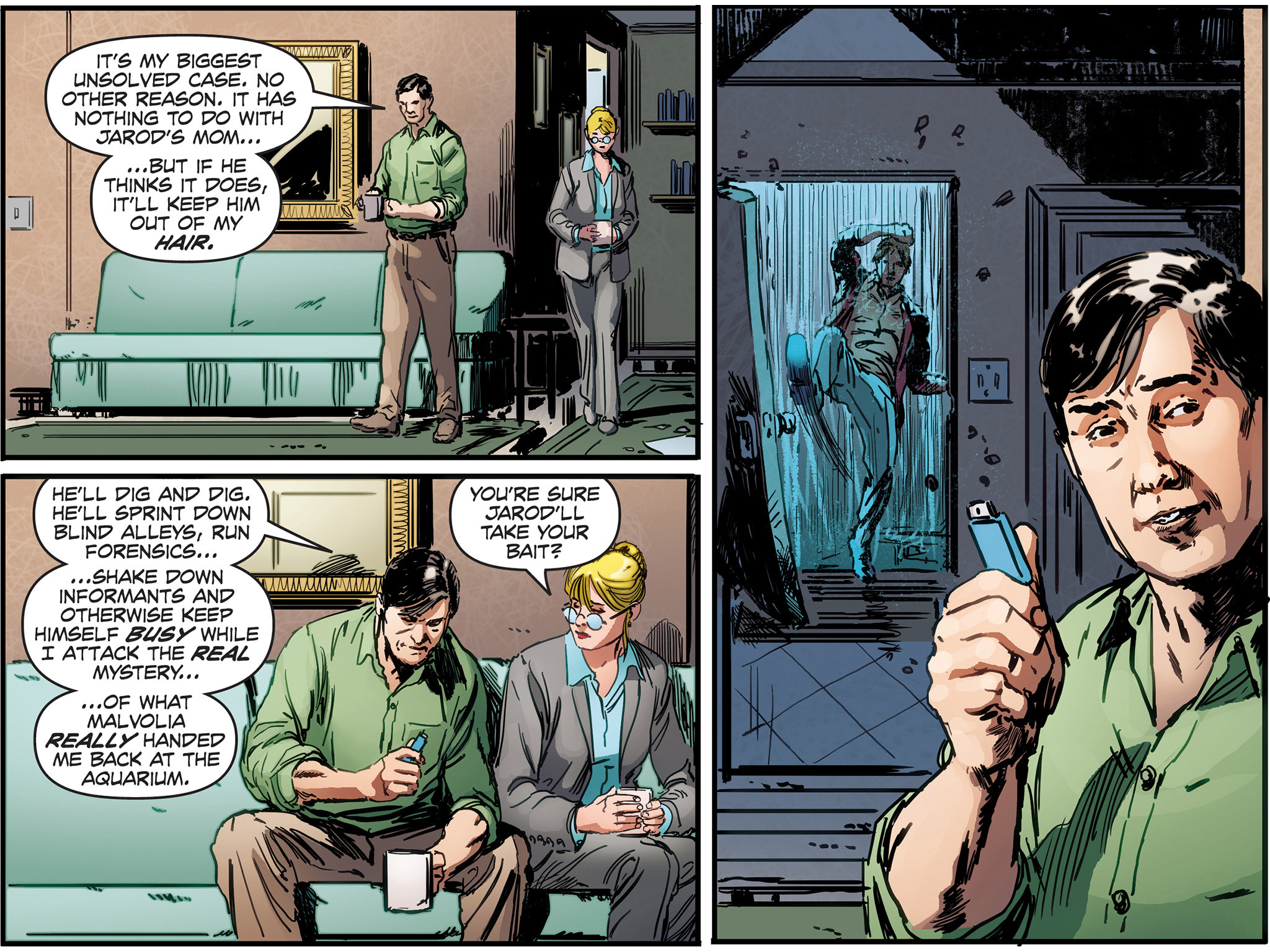 Read online Insufferable (2012) comic -  Issue #5 - 56