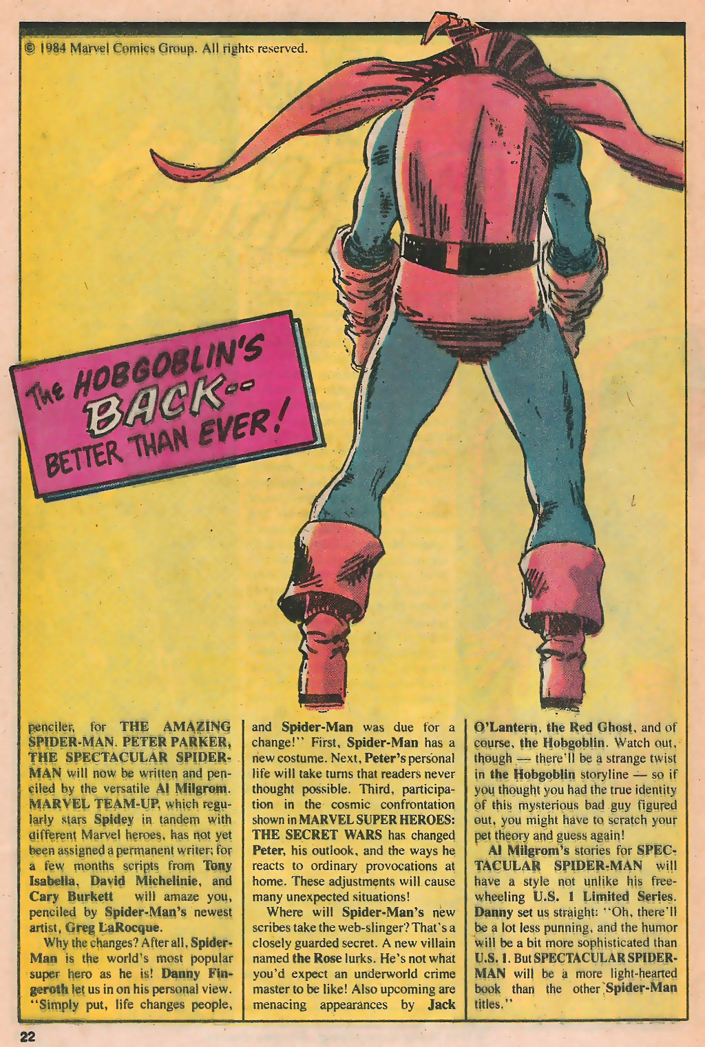 Read online Marvel Age comic -  Issue #14 - 23