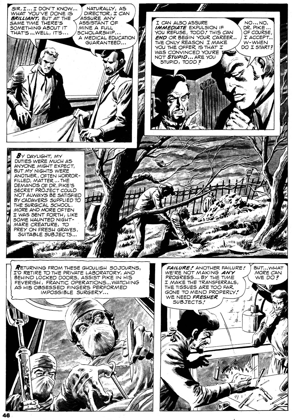 Read online Creepy (1964) comic -  Issue #29 - 46