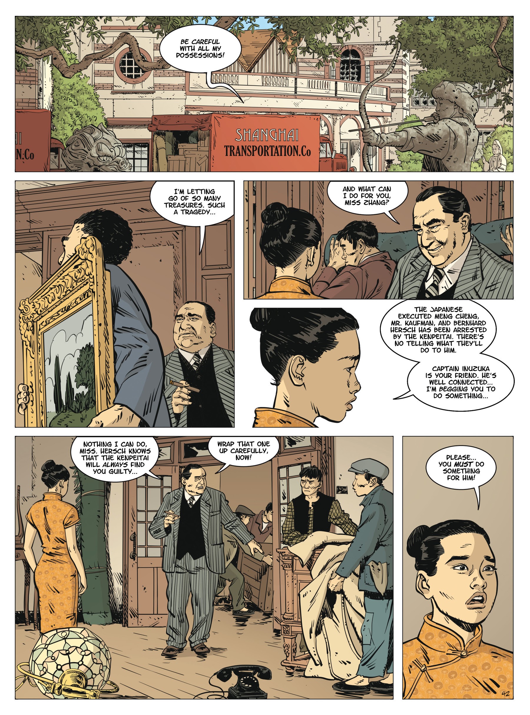 Read online Shanghai Dream comic -  Issue # TPB - 97