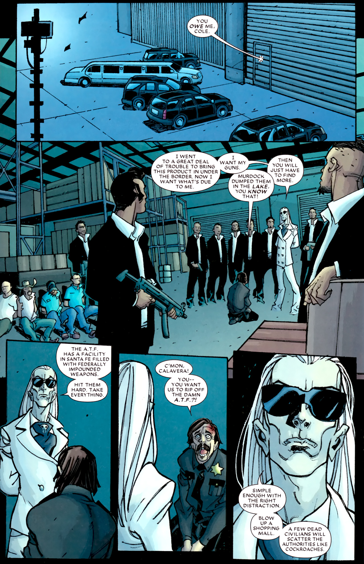 Read online Daredevil: Reborn comic -  Issue #4 - 10