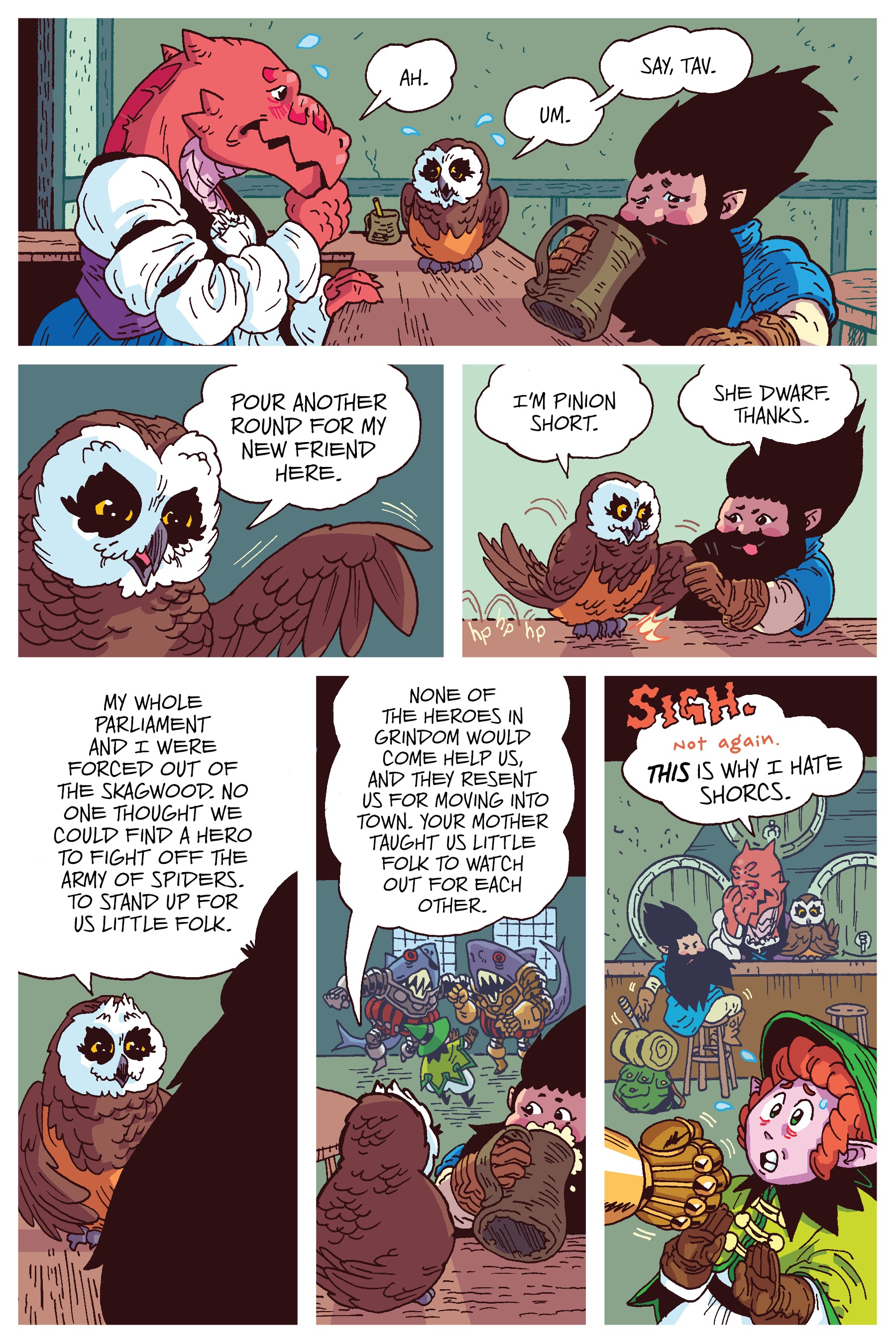 Read online The Savage Beard of She Dwarf comic -  Issue # TPB (Part 1) - 14