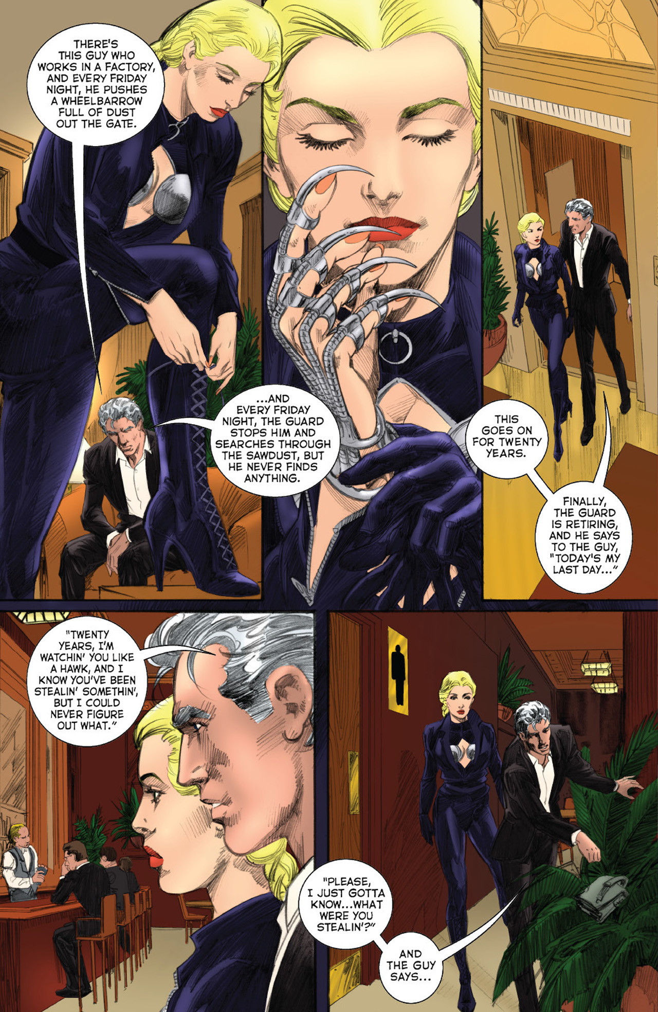Read online Jon Sable Freelance: Ashes of Eden comic -  Issue # TPB - 81