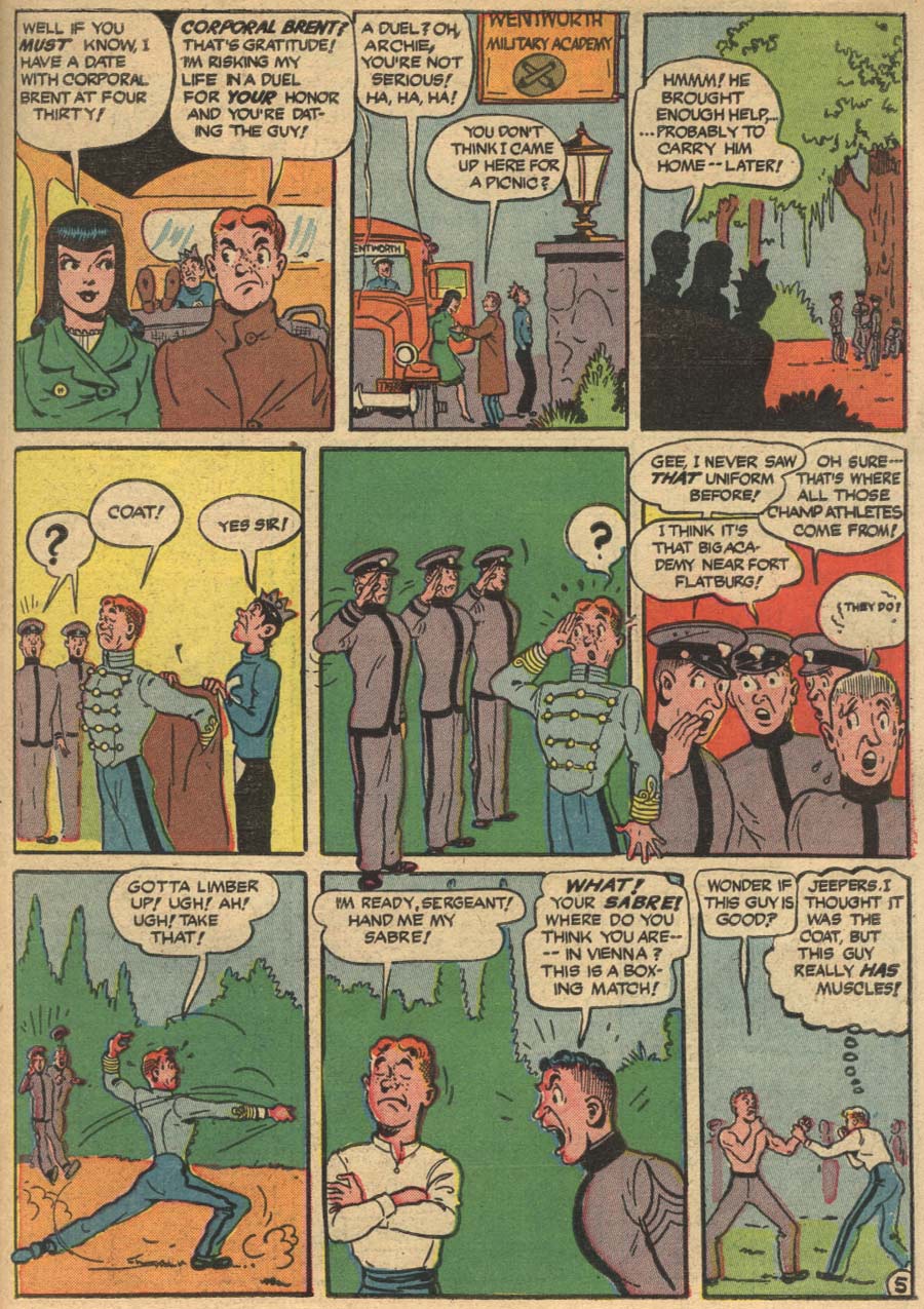 Read online Pep Comics comic -  Issue #36 - 59