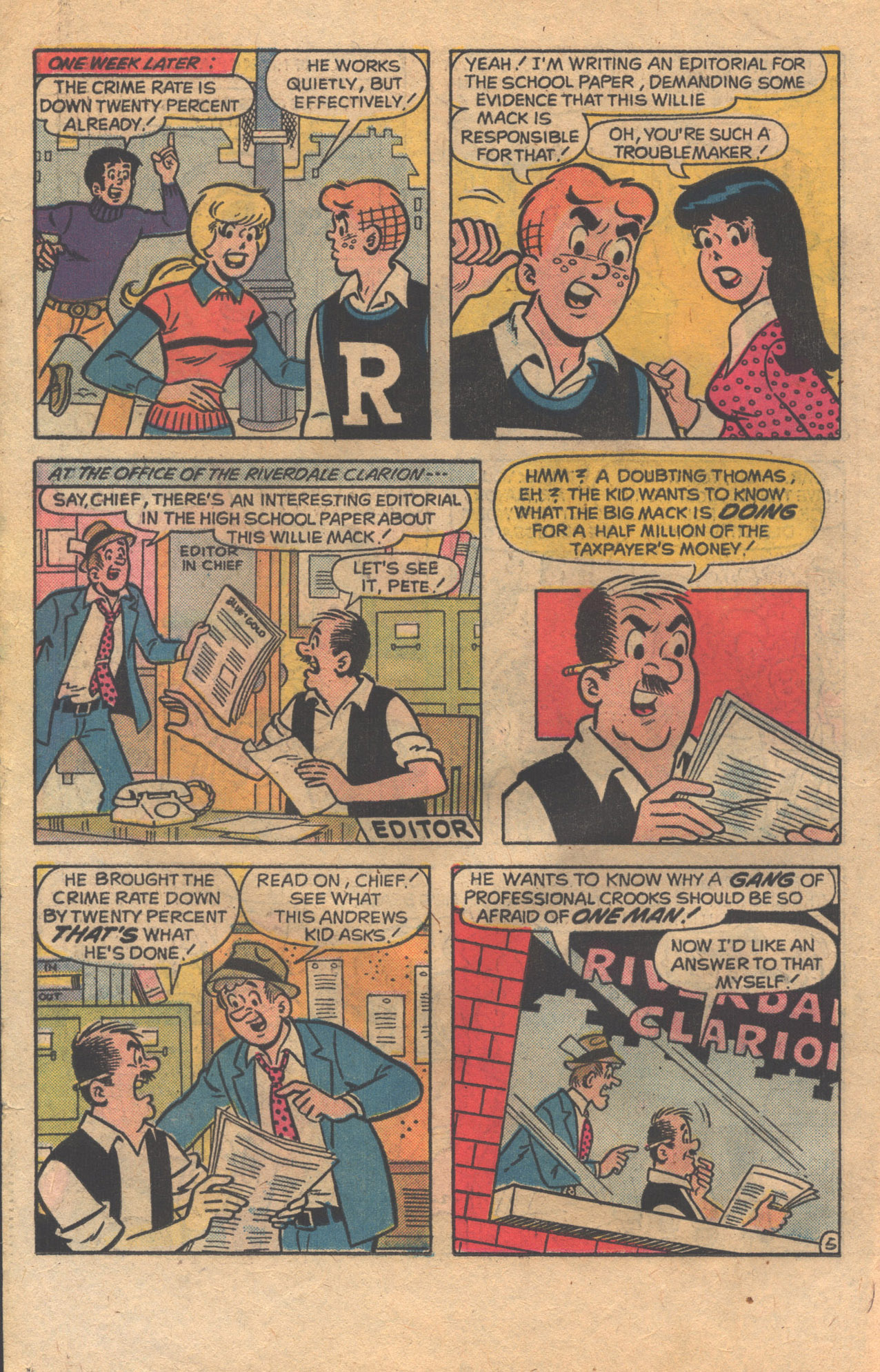 Read online Archie at Riverdale High (1972) comic -  Issue #26 - 18