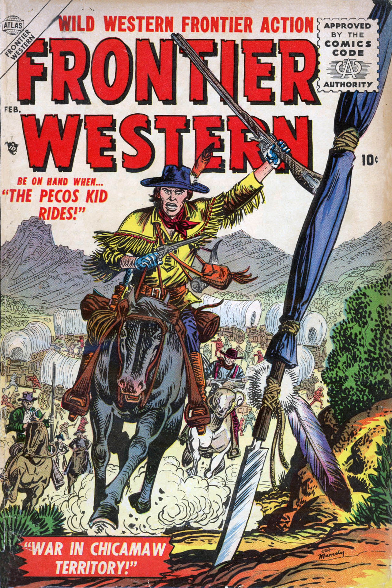 Read online Frontier Western comic -  Issue #1 - 1