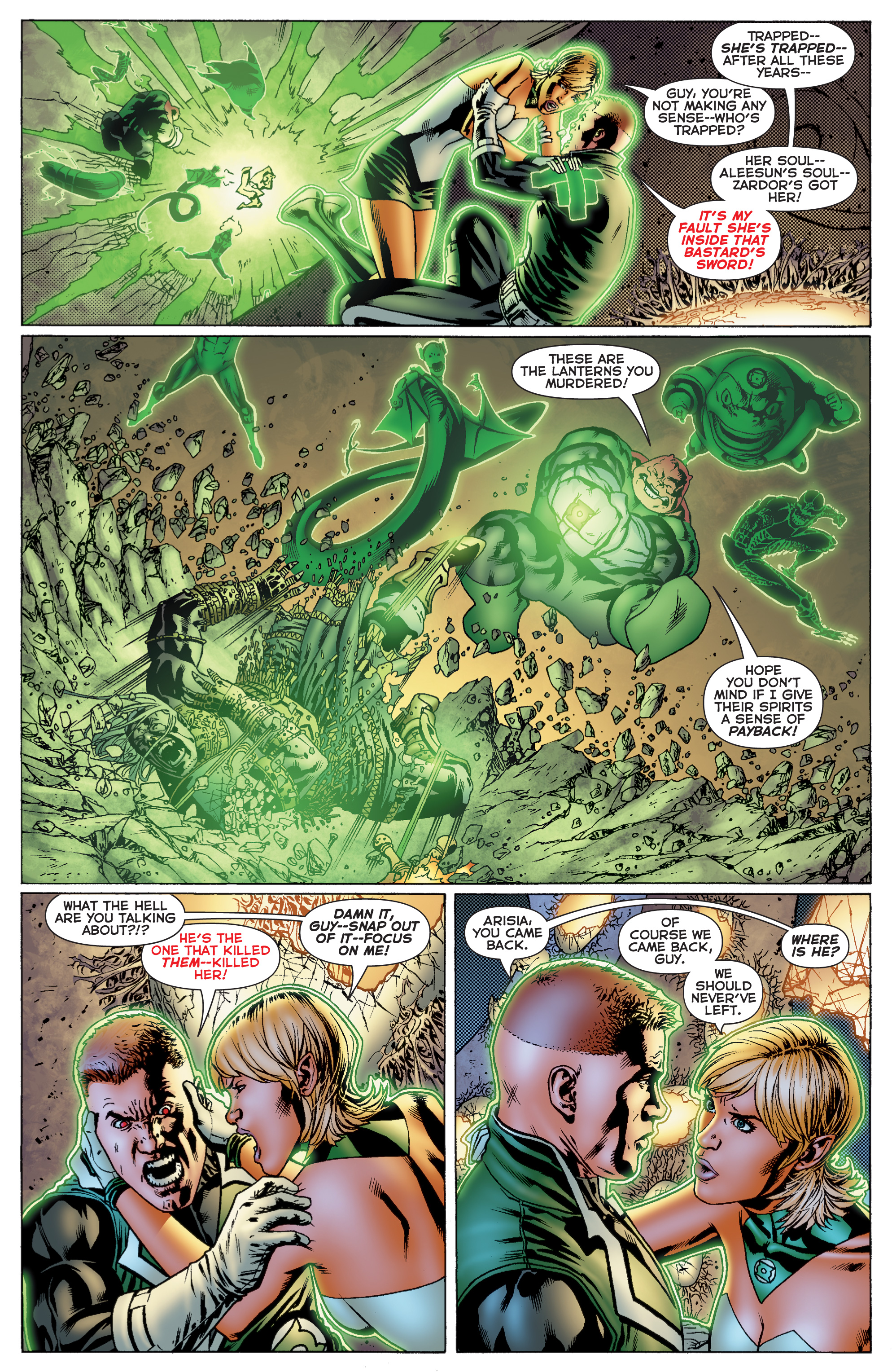 Read online Green Lantern: Emerald Warriors comic -  Issue #7 - 18